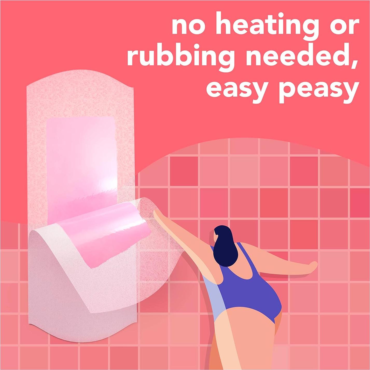 Cera Depilatoria en Tiras Glee Joy para Rostro - 24 Tiras