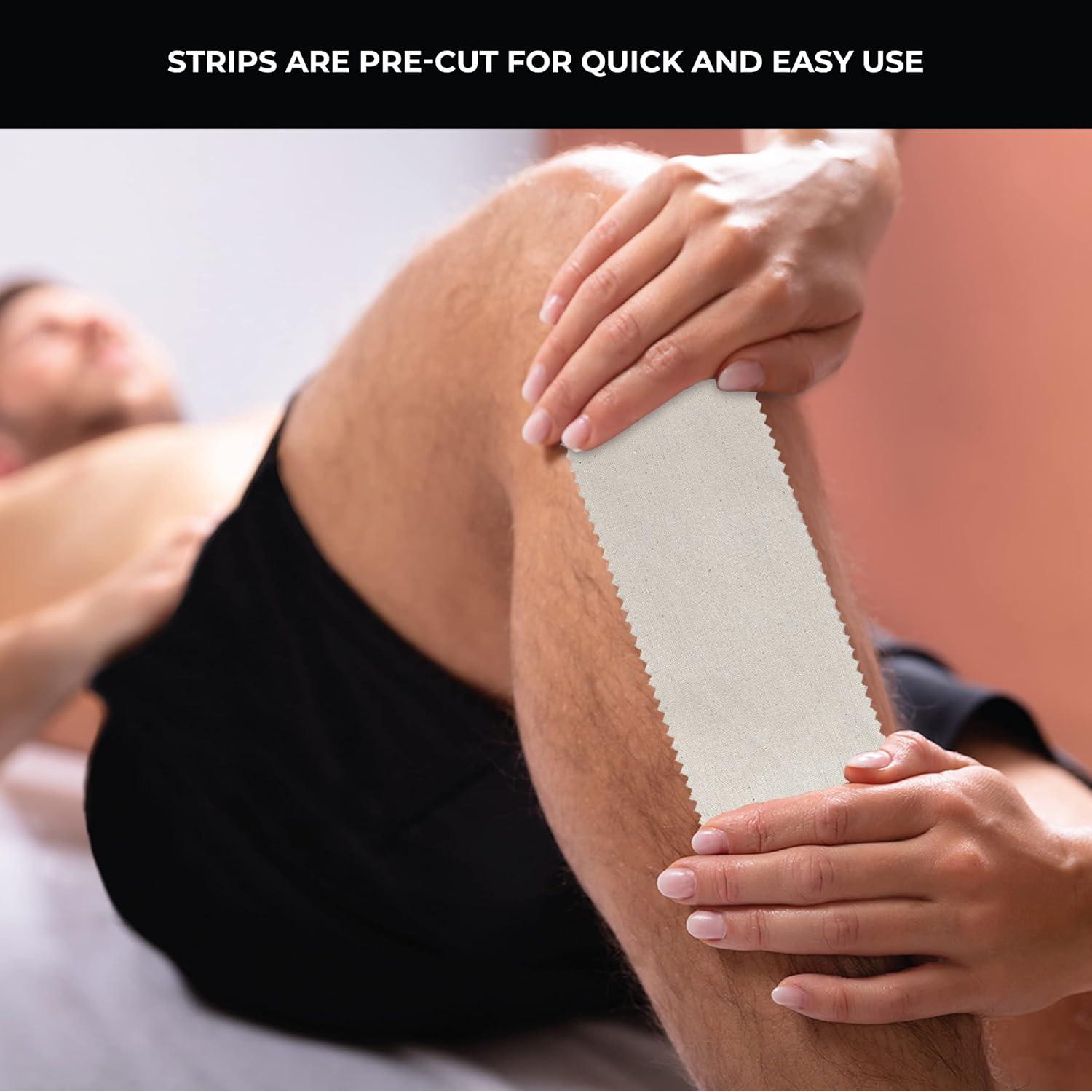 Tiras de Epilación Muselina ForPro 100 unidades 7,62x22,86 cm