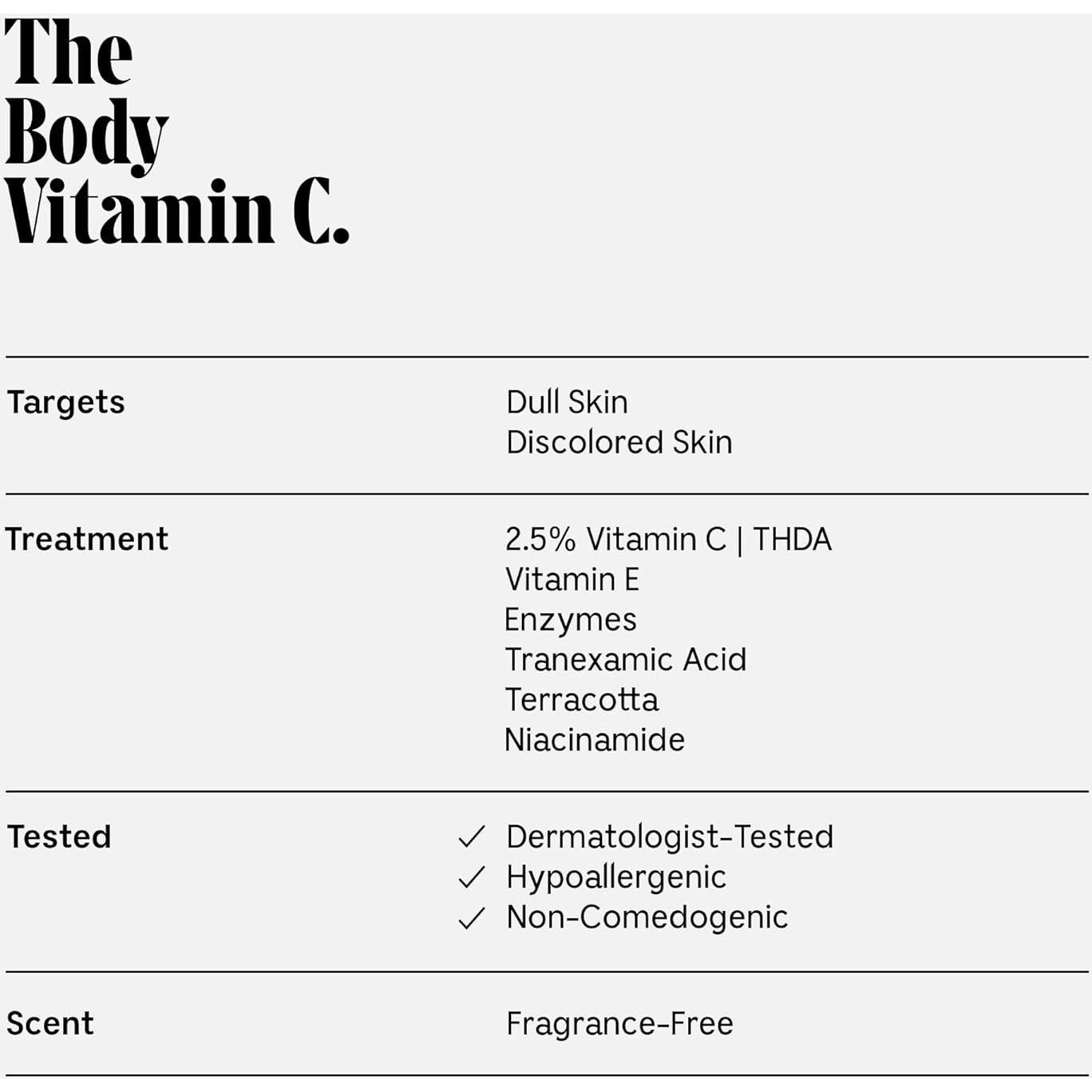 Suero Corporal Vitamina C Pura Nécessaire 150 ml
