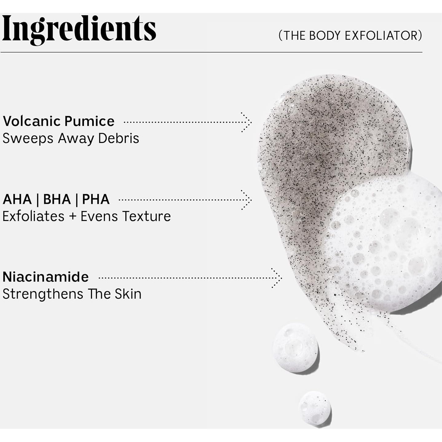 Exfoliante Corporal Nécessaire Eucalipto 180 ml AHA BHA PHA