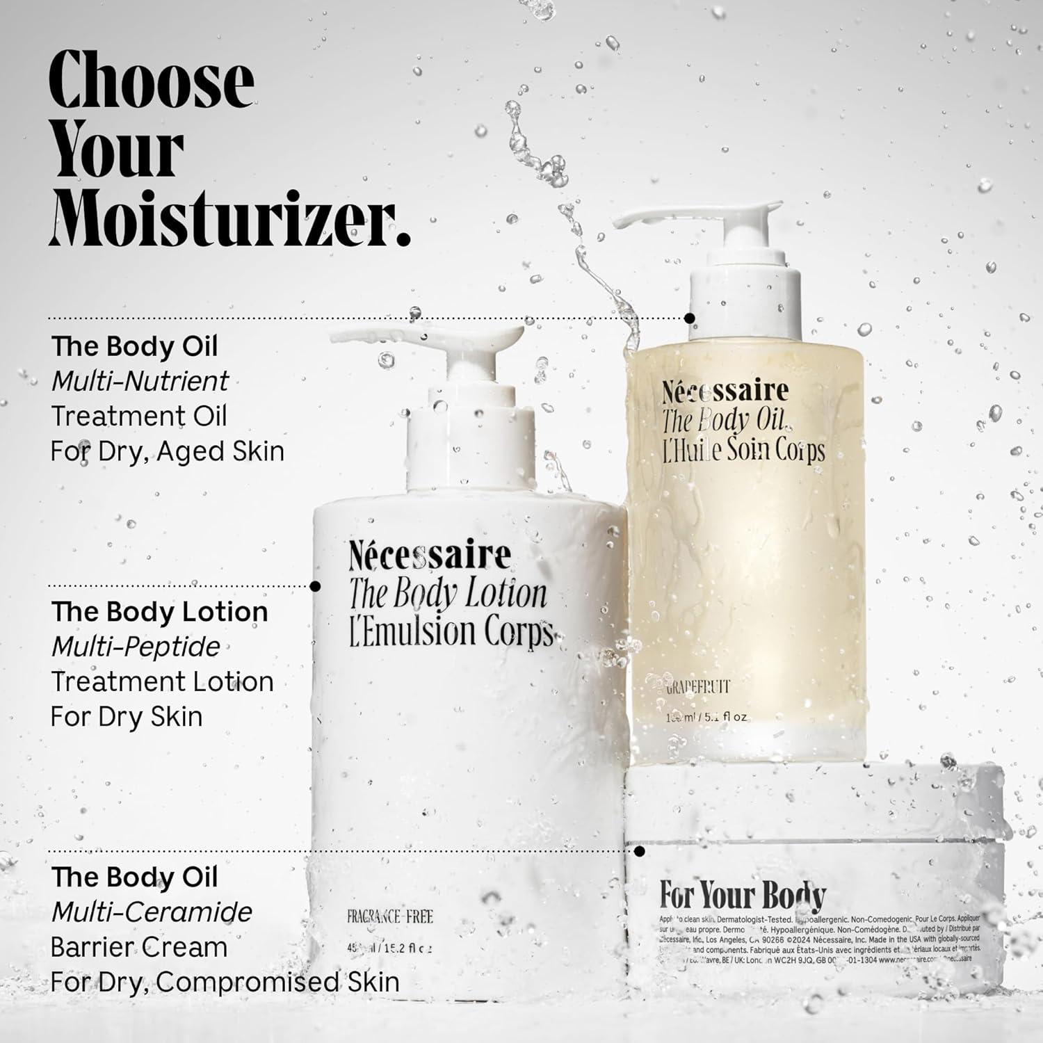 Nécessaire Aceite Corporal Multi-Nutriente 150ml Piel Radiante