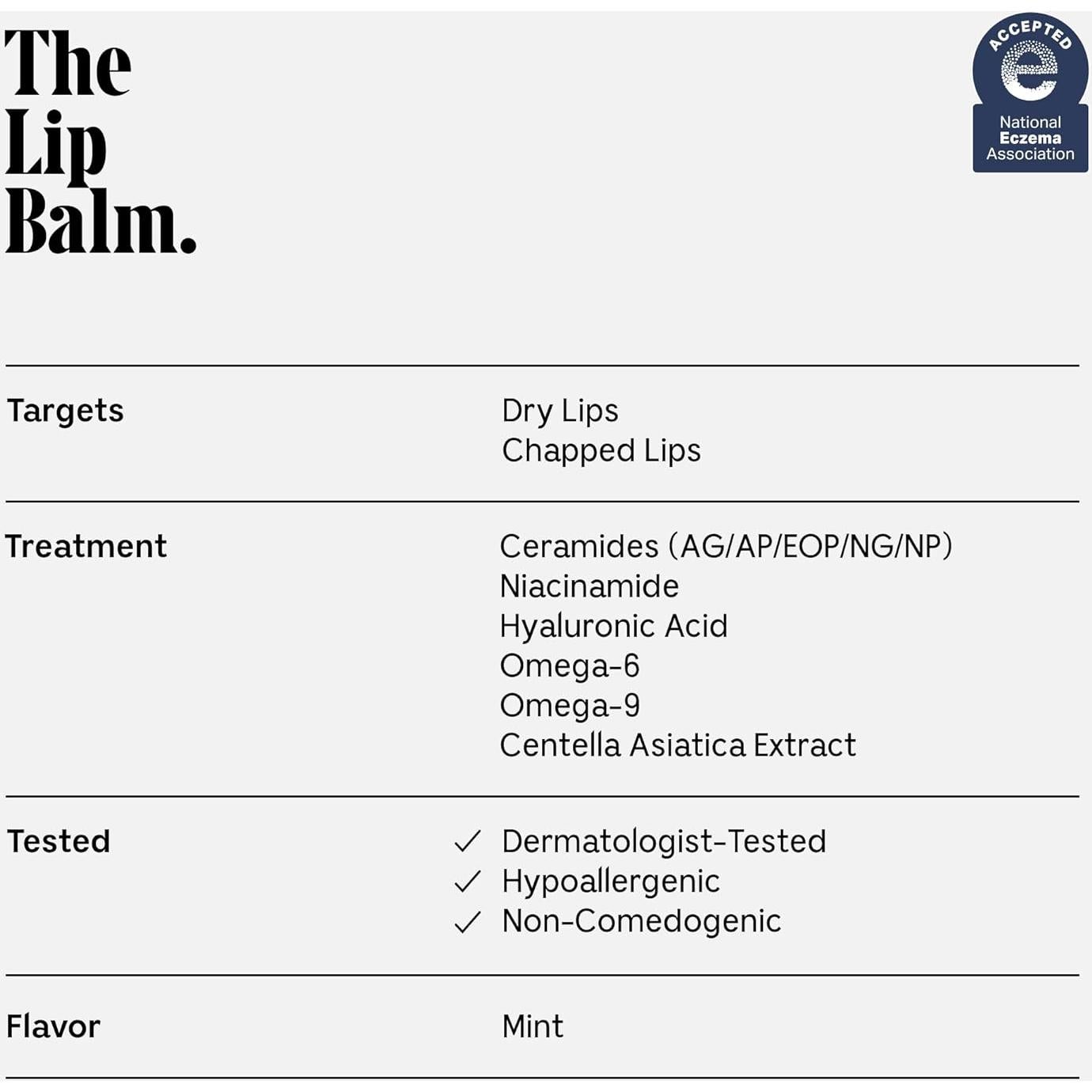 Bálsamo Hidratante para Labios Nécessaire 15 ml Menta