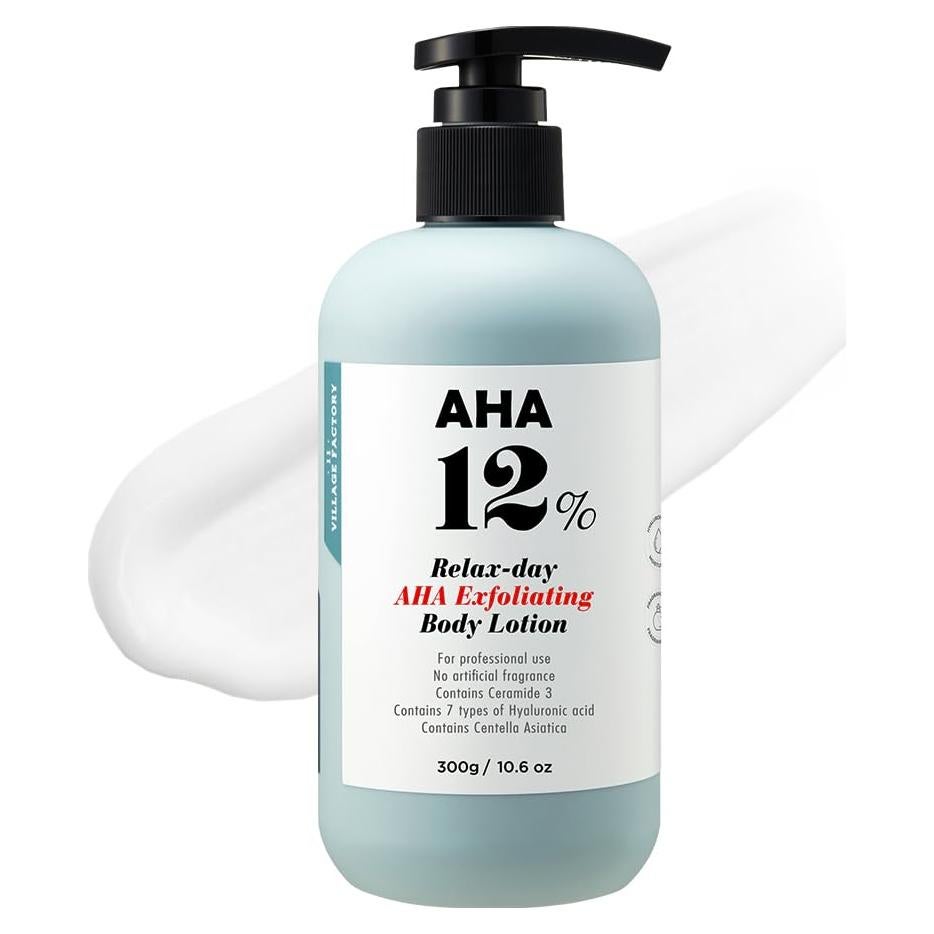 Loción Corporal AHA 12% Coreana 300g Hidratante Exfoliante