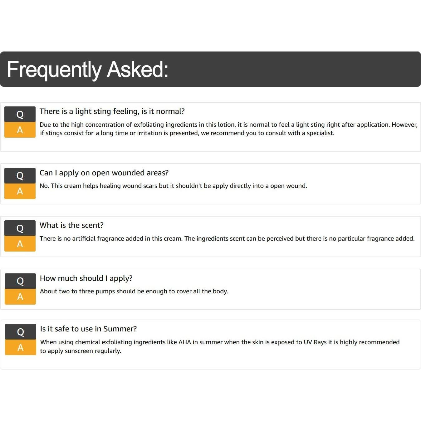 Loción Corporal AHA 12% Coreana 300g Hidratante Exfoliante