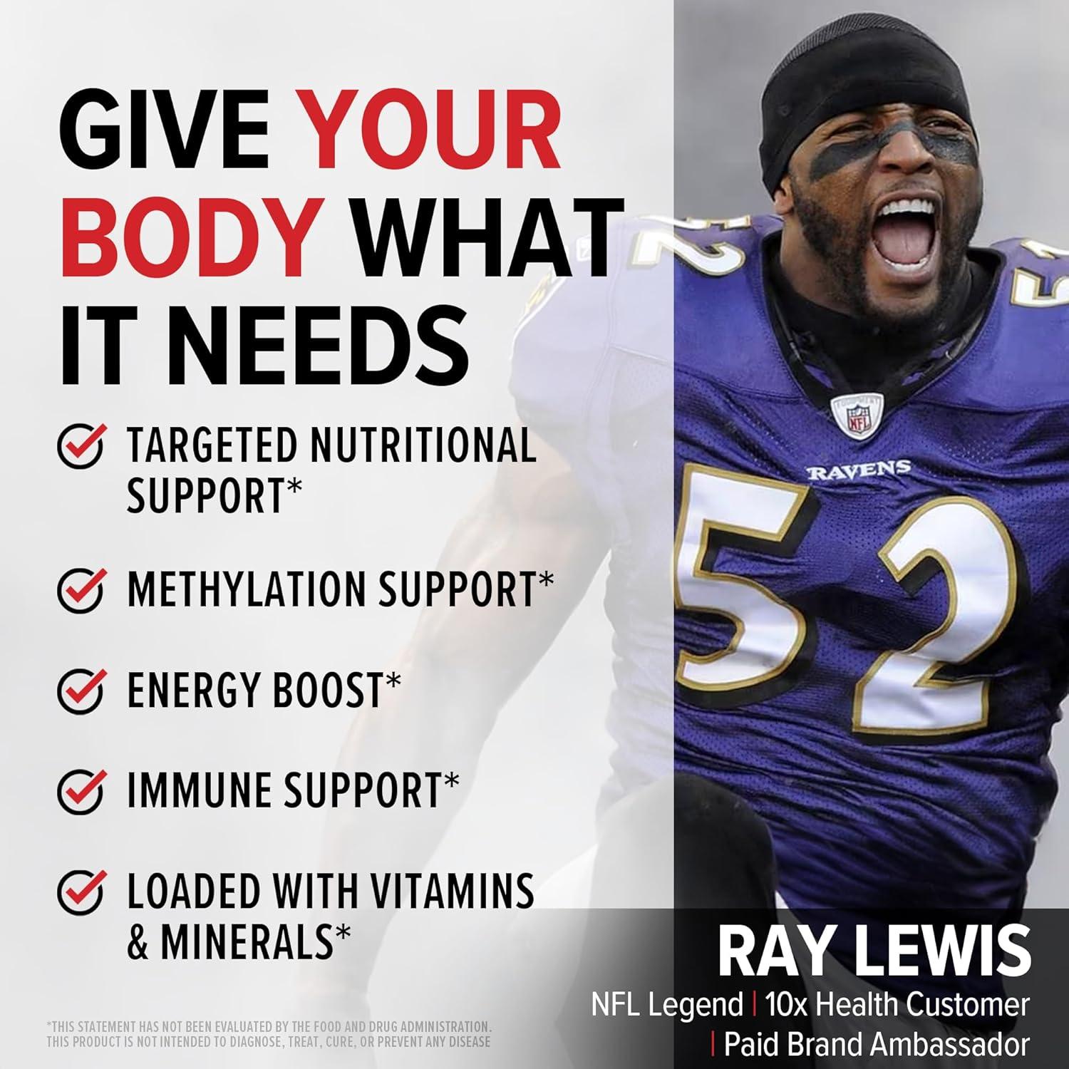 Multivitamínico Metilado 10X Salud 34 en 1 - 90 Cápsulas