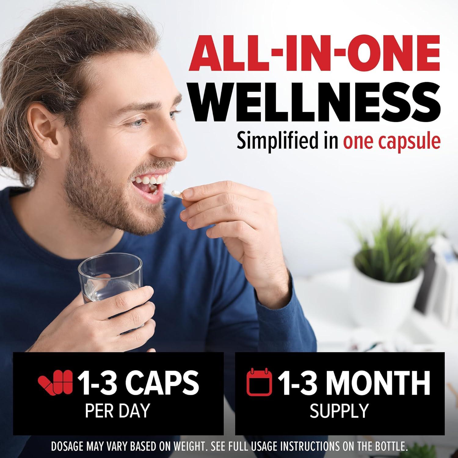 Multivitamínico Metilado 10X Salud 34 en 1 - 90 Cápsulas