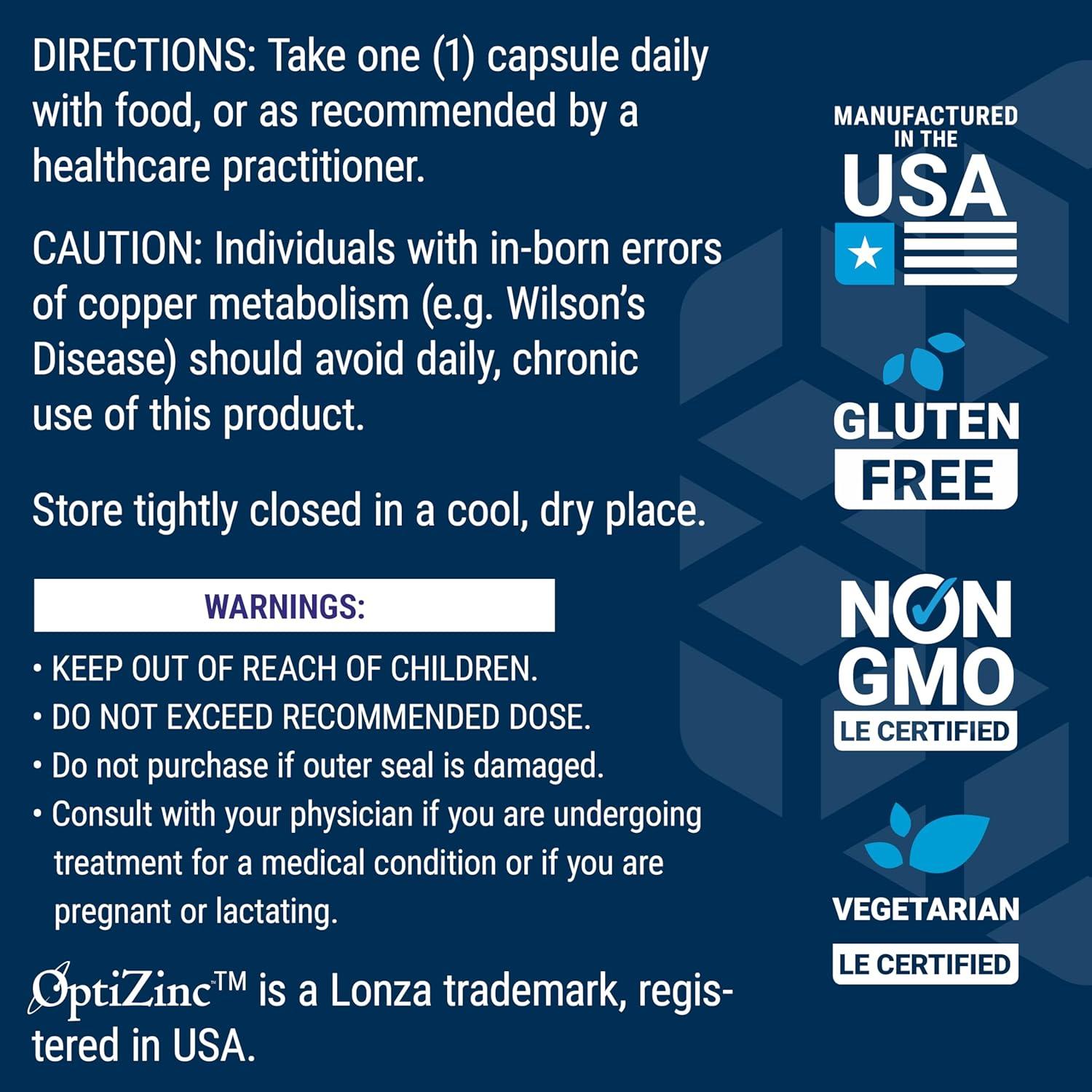 Minerales traza Life Extension 90 cápsulas - Zinc, Cromo, Boro