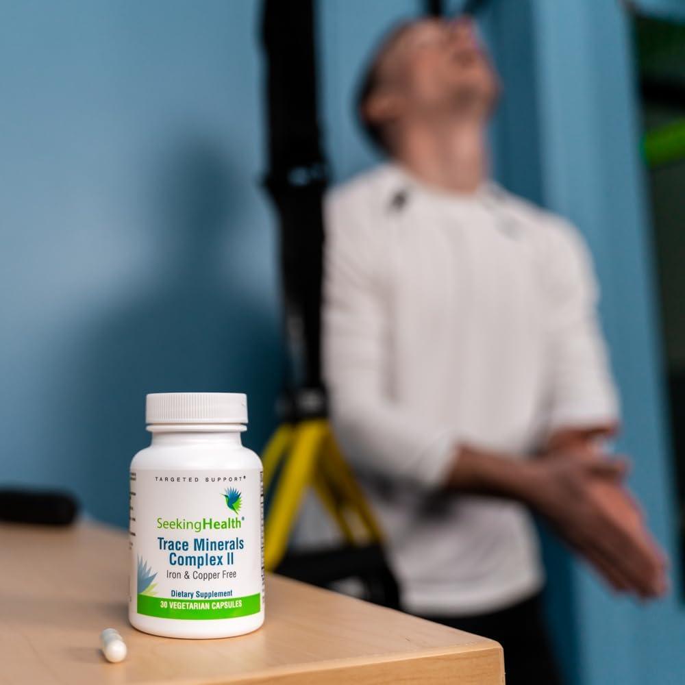 Suplemento Mineral Traza Seeking Health - 30 Cápsulas - Zinc y Selenio
