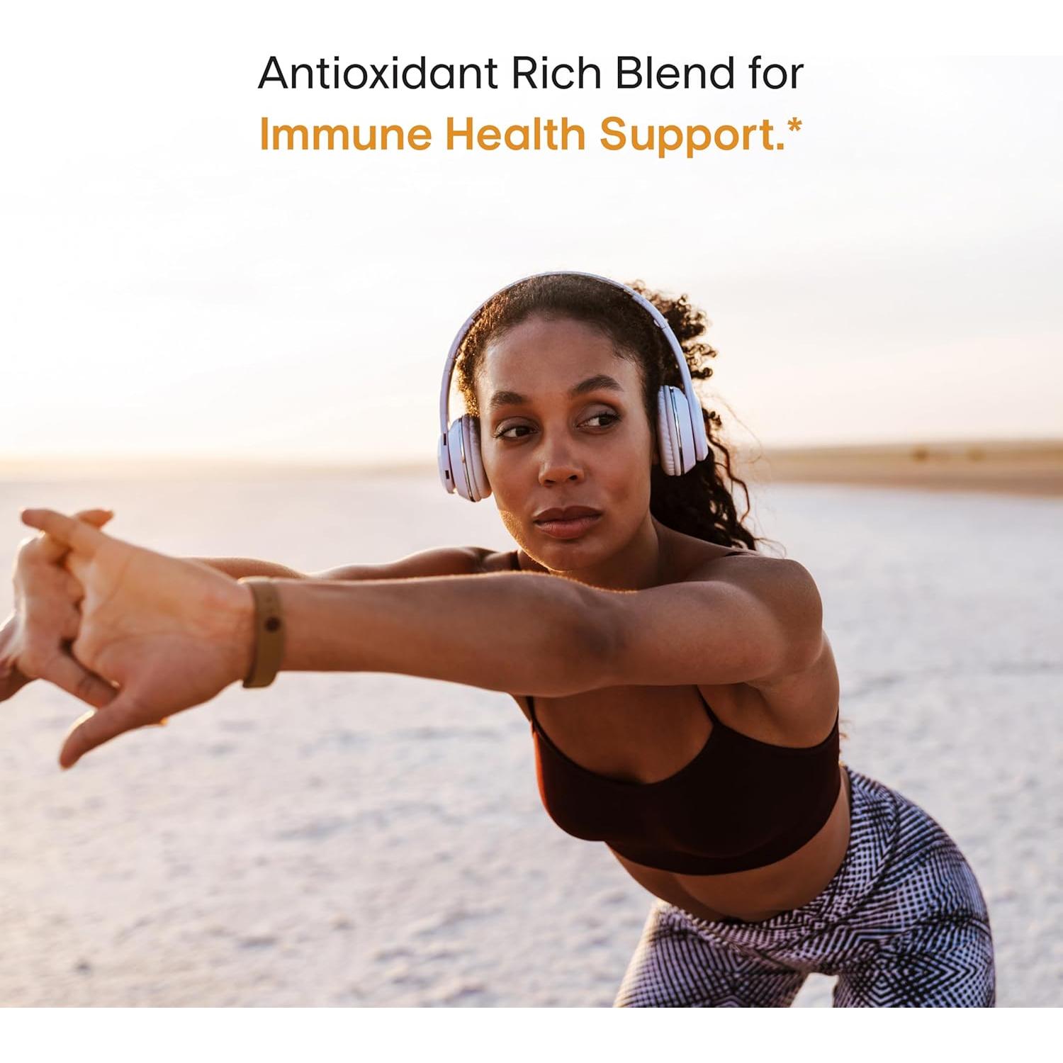 Cápsulas de Vitamina D3 K2 Magnesio Quercetina 5000 UI 120 Unidades