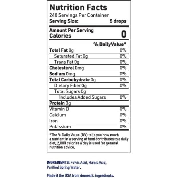 Ácido Fulvico y Minerales Traza Age Immune 59 ml
