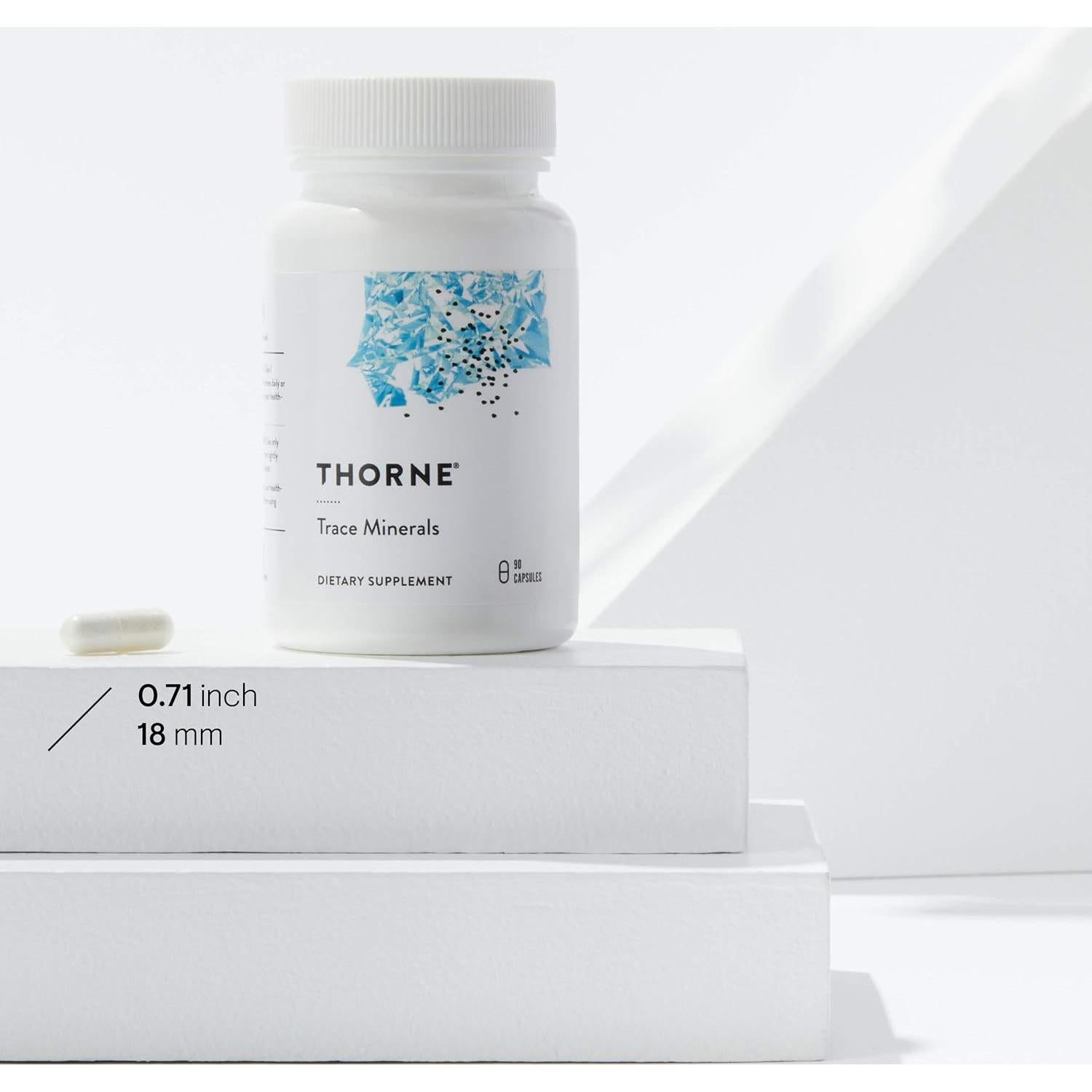 Suplemento Dietético Thorne Minerales Traza 90 Cápsulas