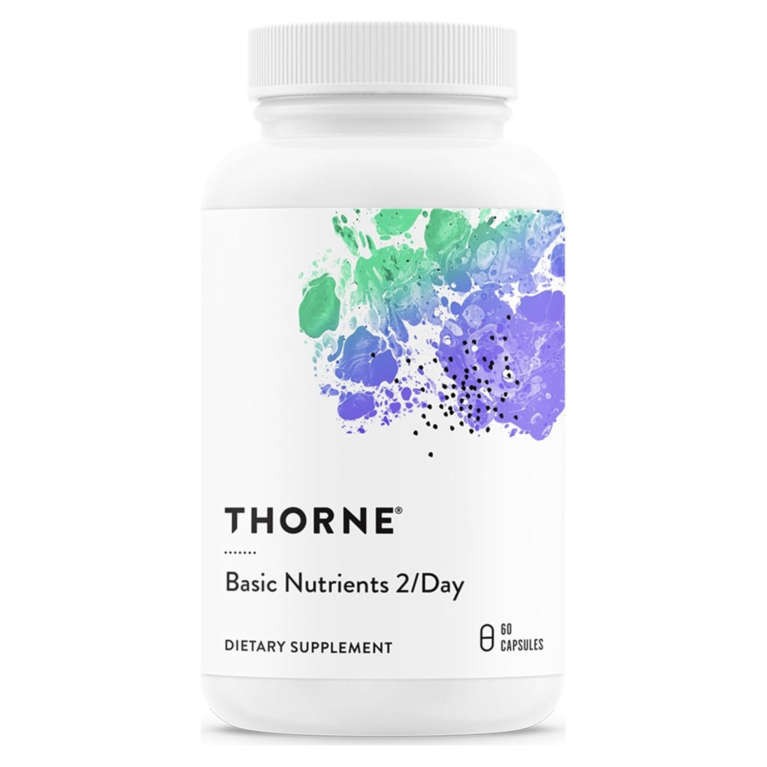 Multivitamínico Diario Thorne Nutrientes Básicos 60 Cápsulas