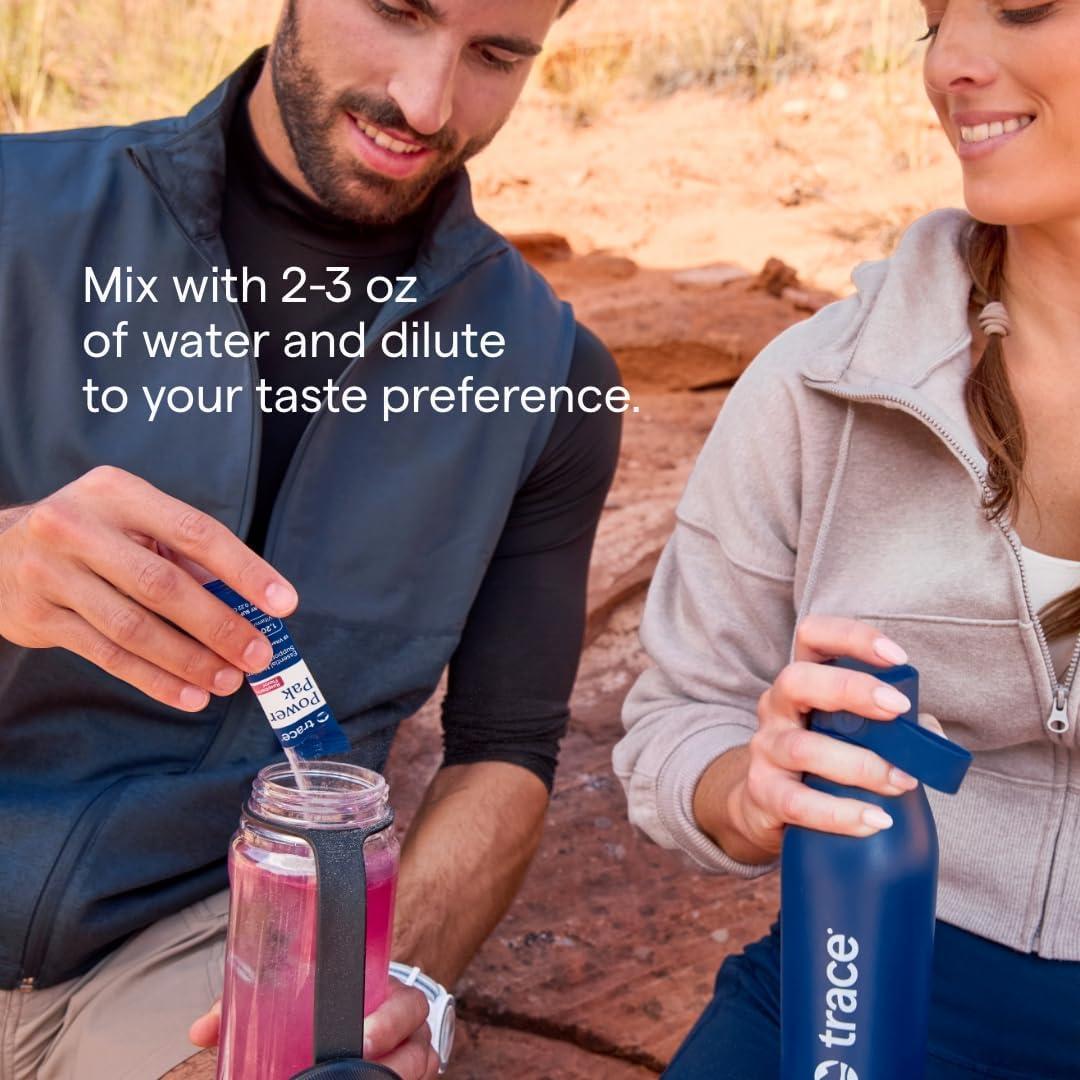 Electrolitos Trace Minerals | 30 Paquetes Variedad 1200 mg Vit C