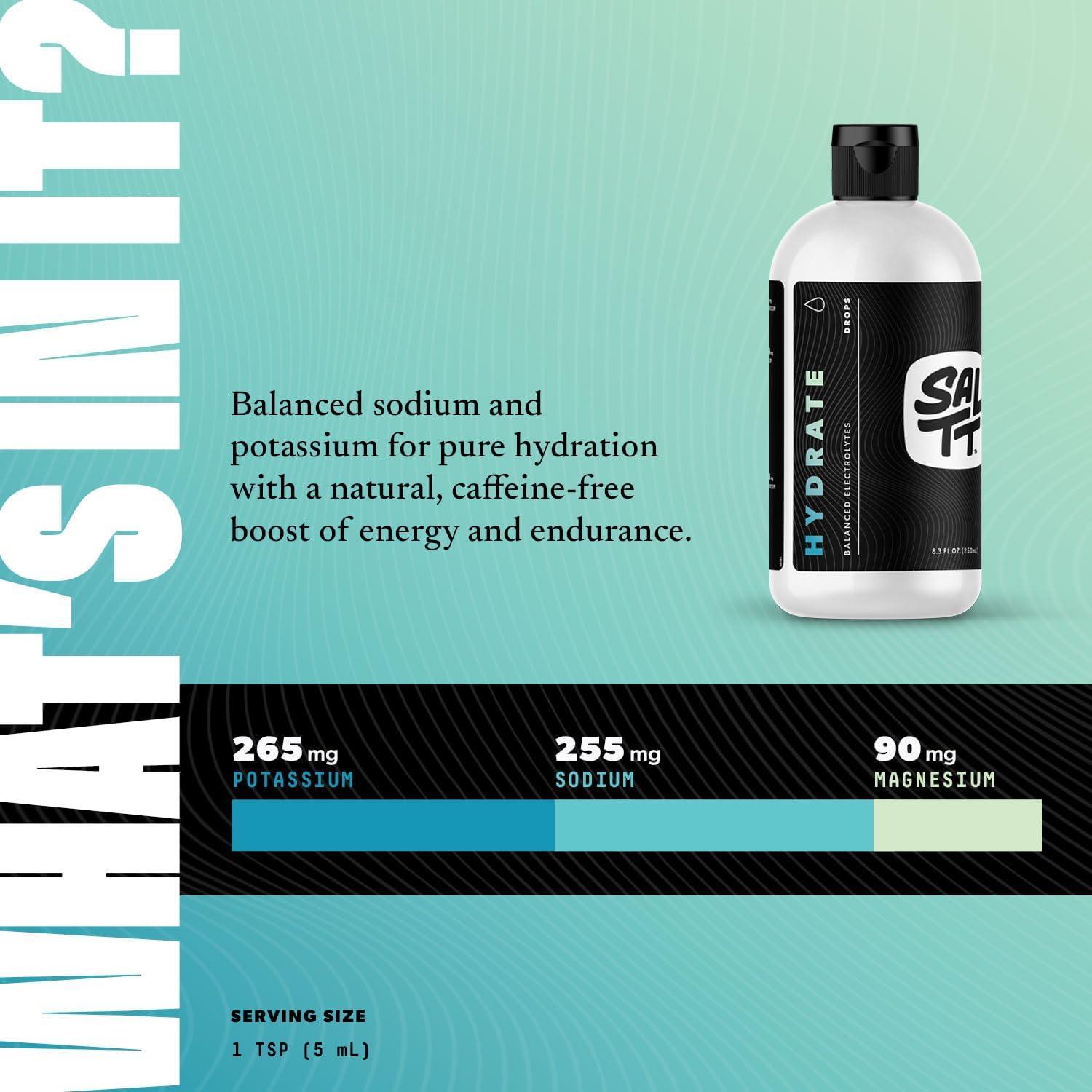 Gotas de Electrolitos Keto Chow 245 ml | Sin Sabor | Sin Gluten