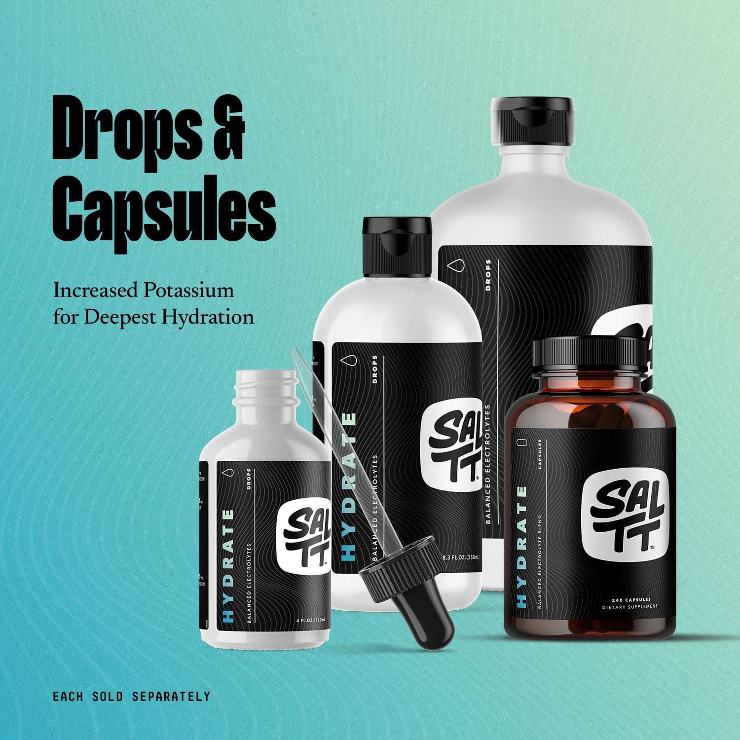 Gotas de Electrolitos Keto Chow 245 ml | Sin Sabor | Sin Gluten