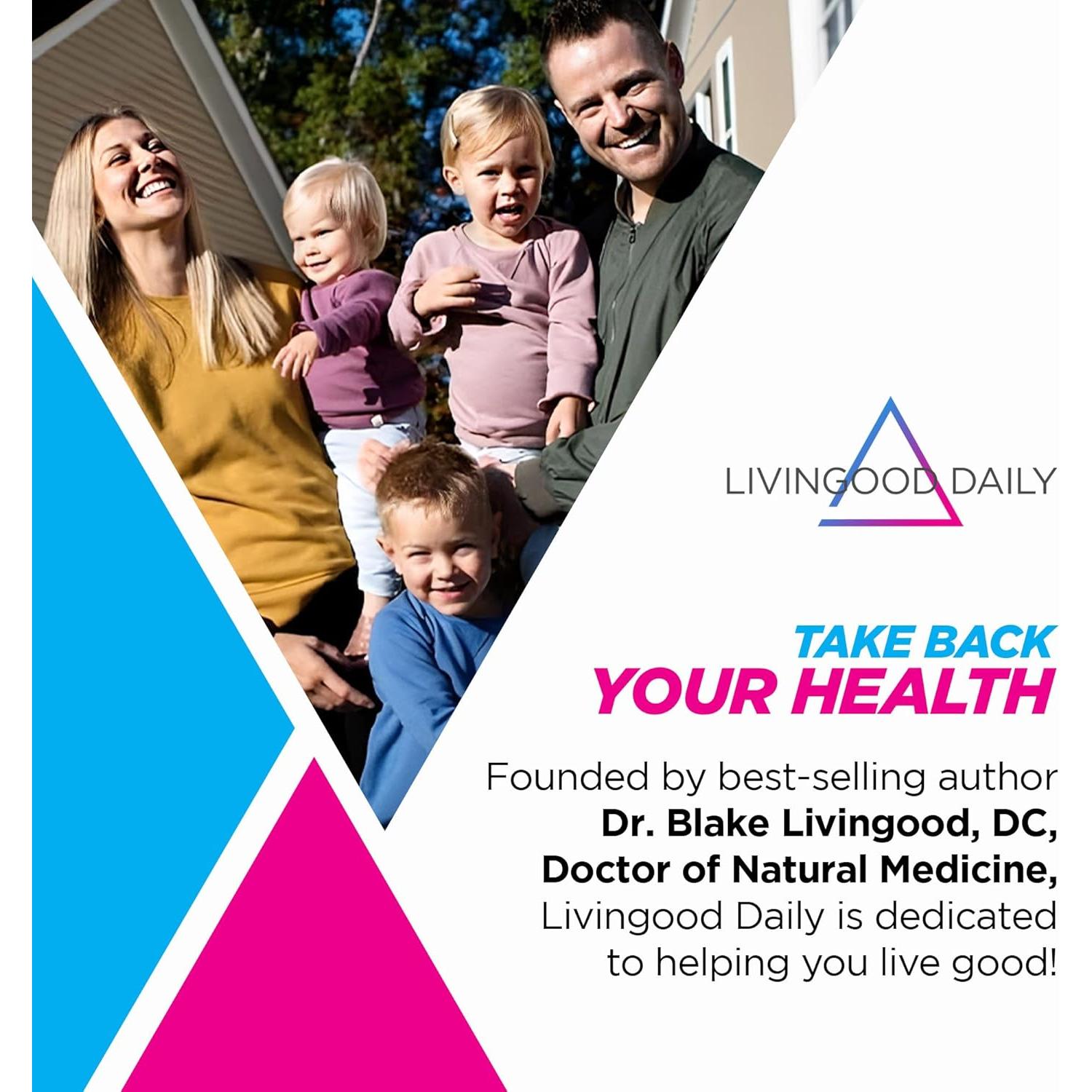 Multivitamina Metilada Livingood Daily 60 Cápsulas Suplemento