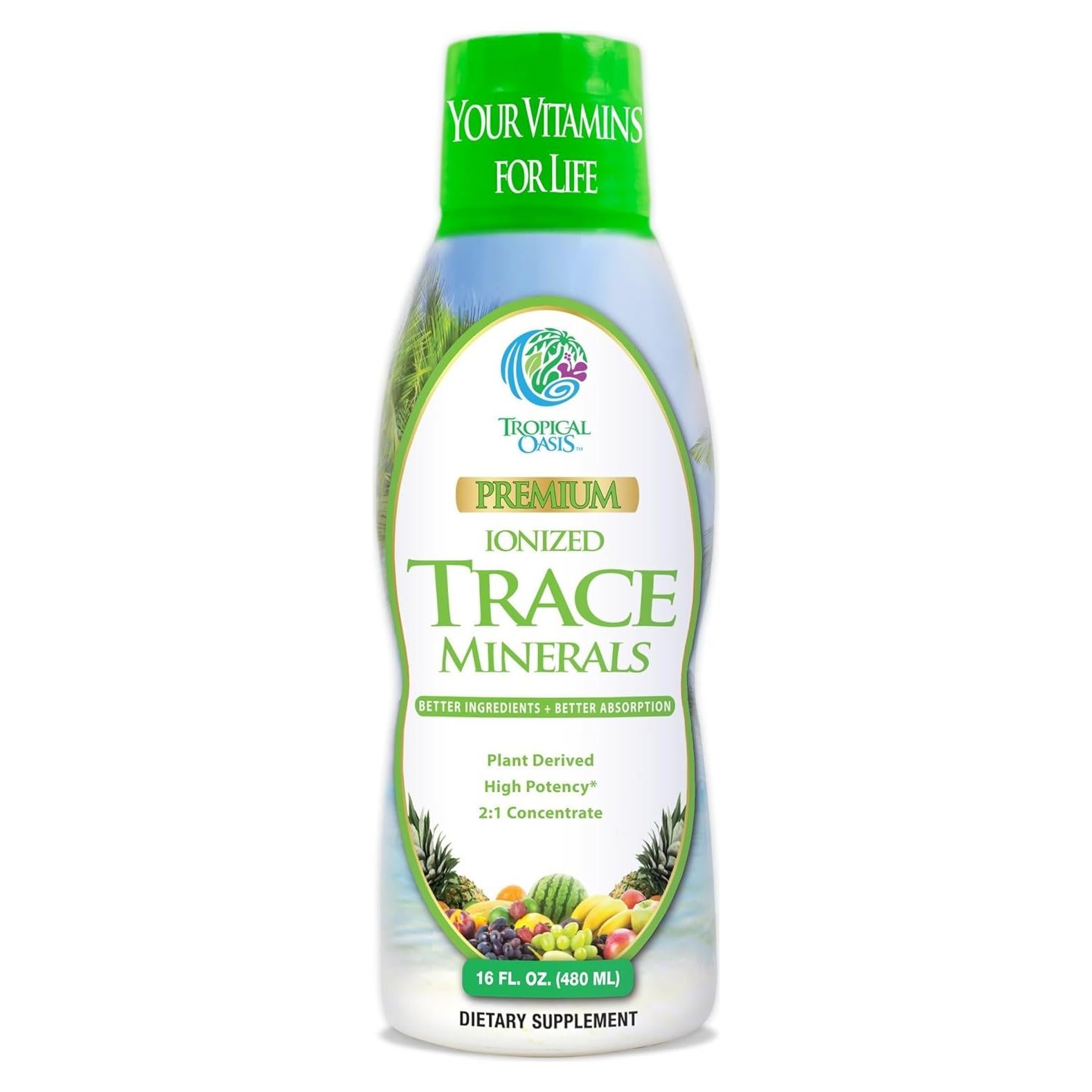 Minerales Traza Líquidos Tropical Oasis 473 ml - 74 Esenciales