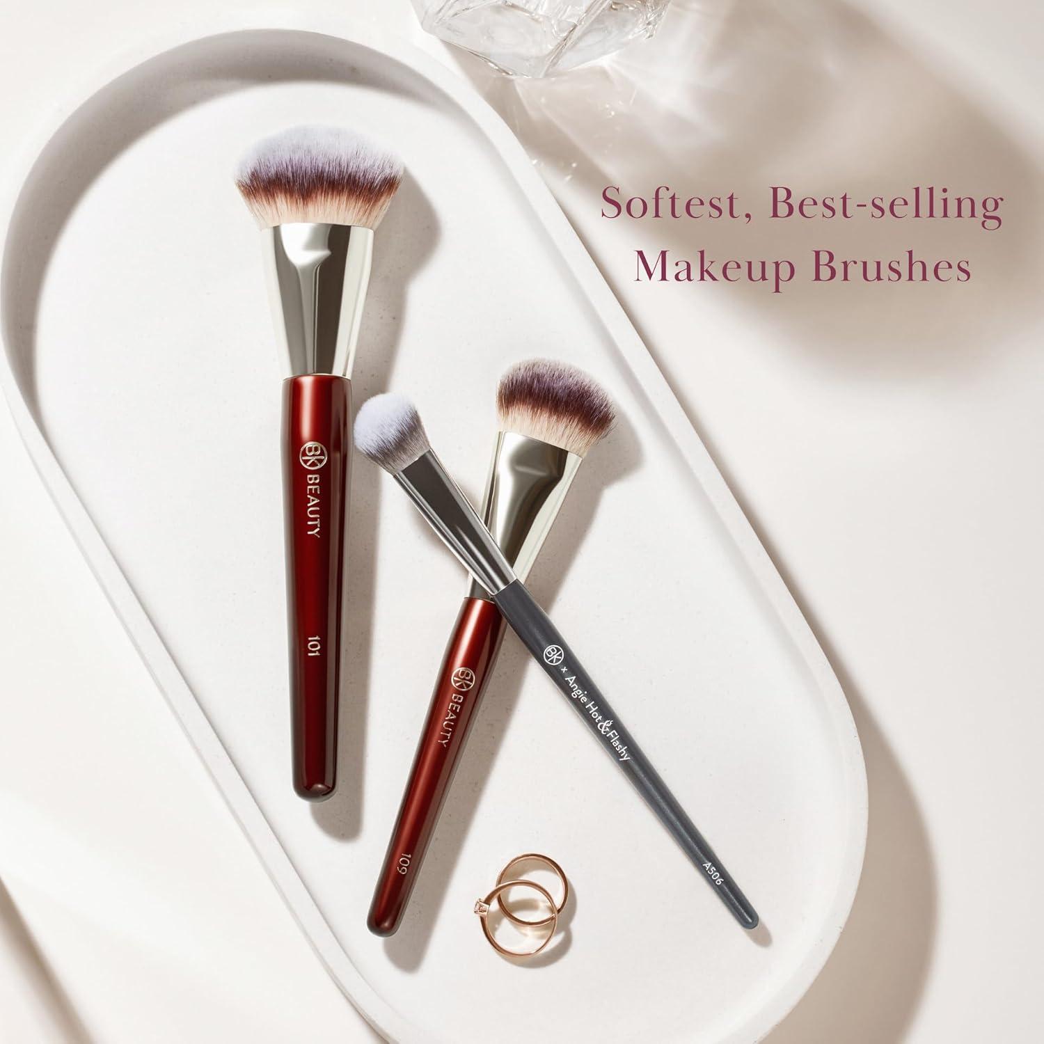 Conjunto de Brochas BK Beauty A506, 101 y 109 - Maquillaje Profesional