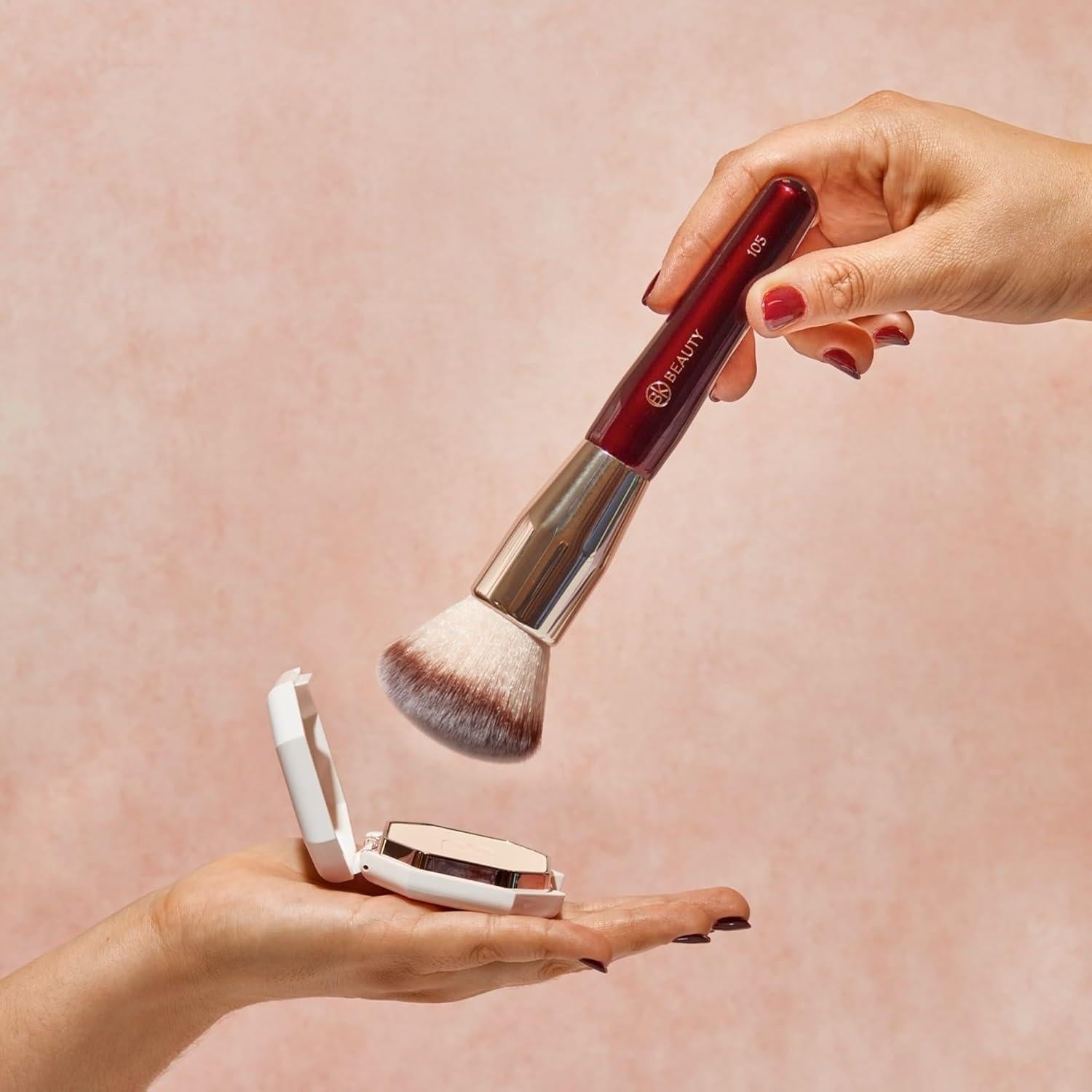 Conjunto de Brochas de Maquillaje BK Beauty - 2 Piezas