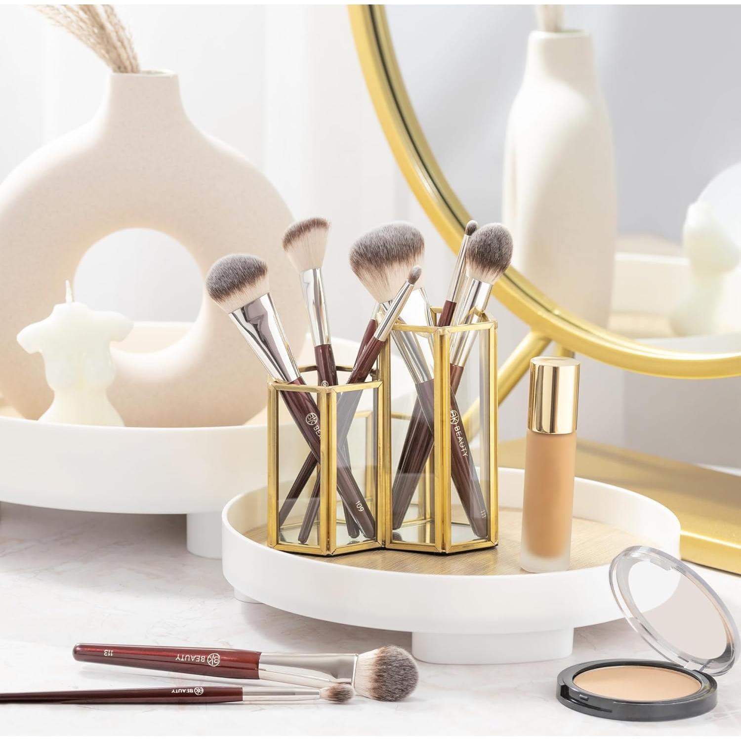 Juego de Brochas de Maquillaje BK Beauty 5PC Profesional