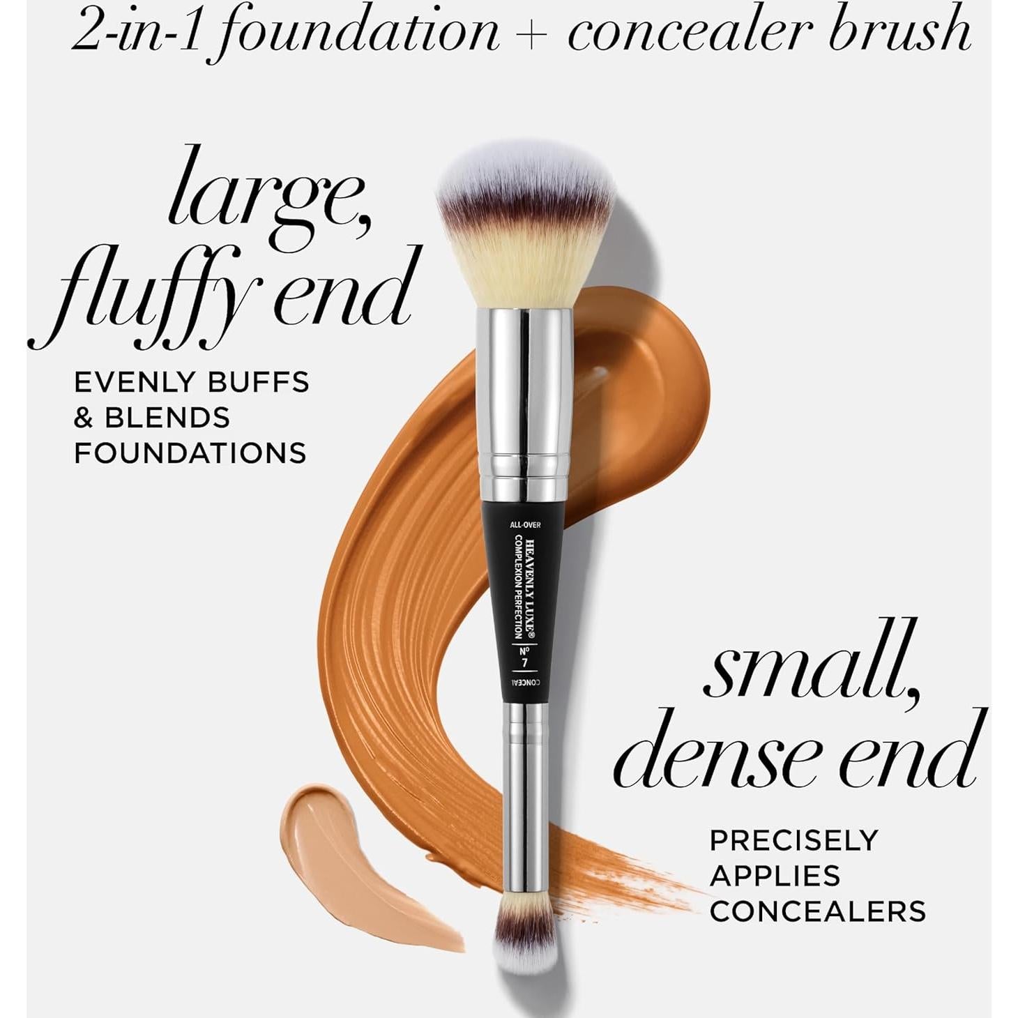 Brocha IT Cosmetics Heavenly Luxe #7 para Base y Corrector