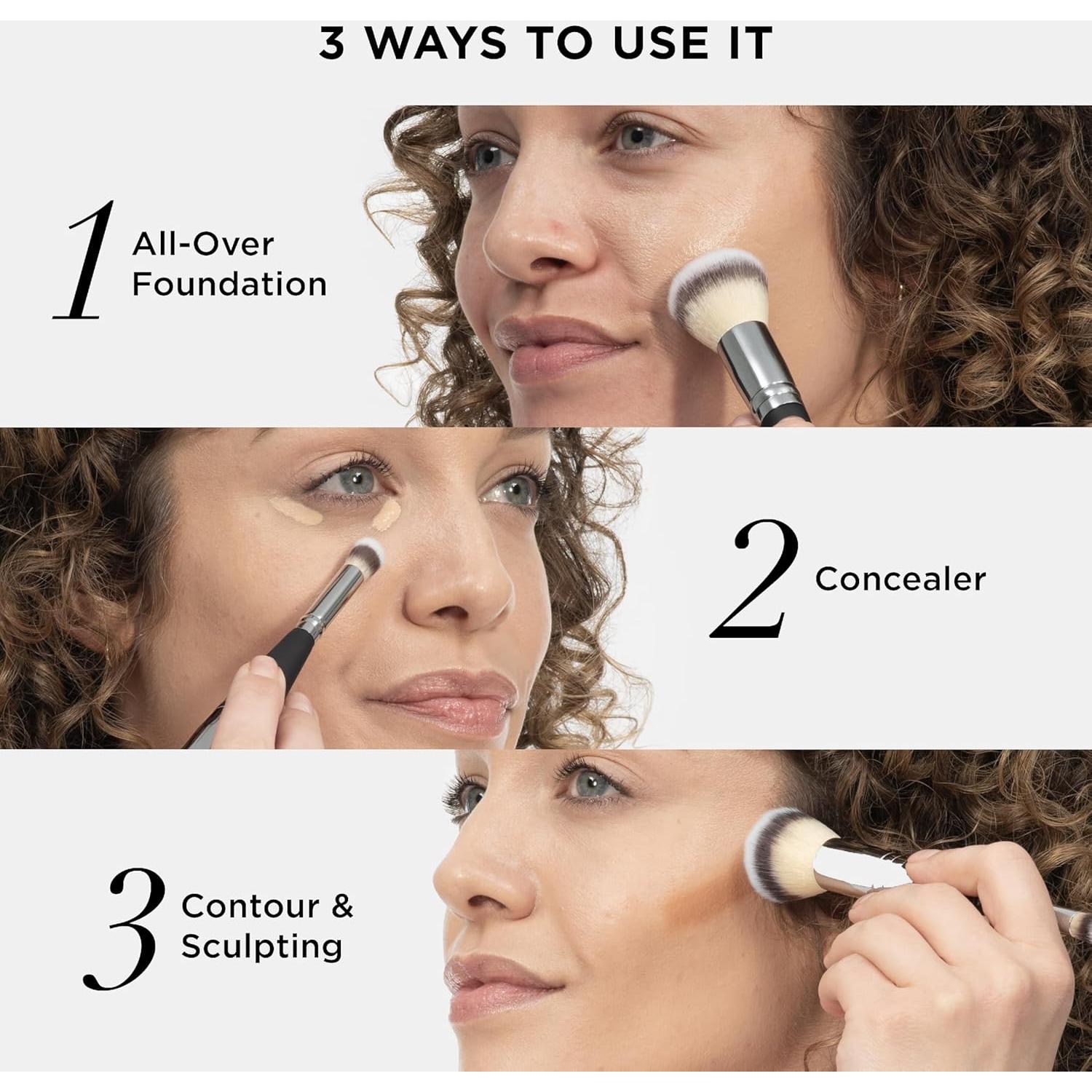 Brocha IT Cosmetics Heavenly Luxe #7 para Base y Corrector