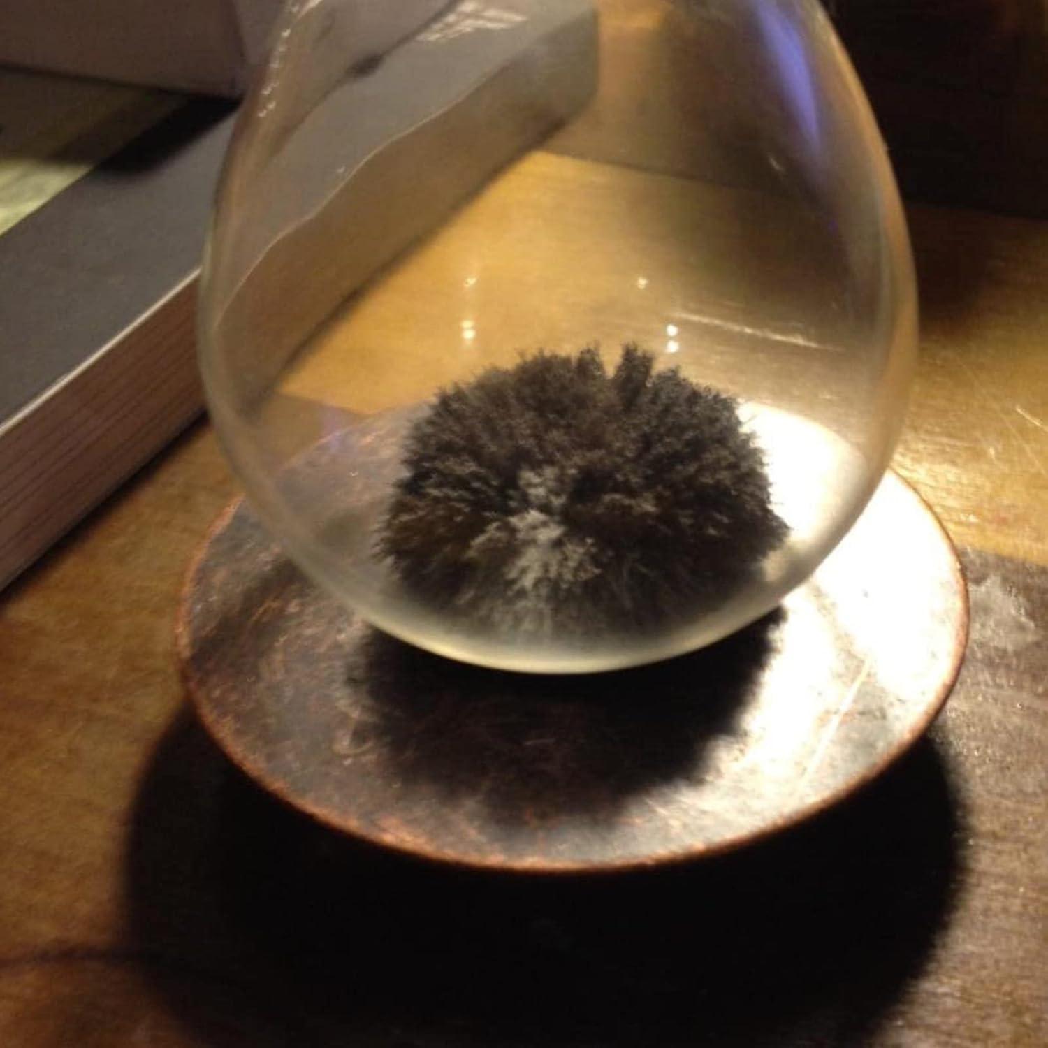 Reloj de Arena Magnético Z ZICOME Decorativo Negro 15.24 cm