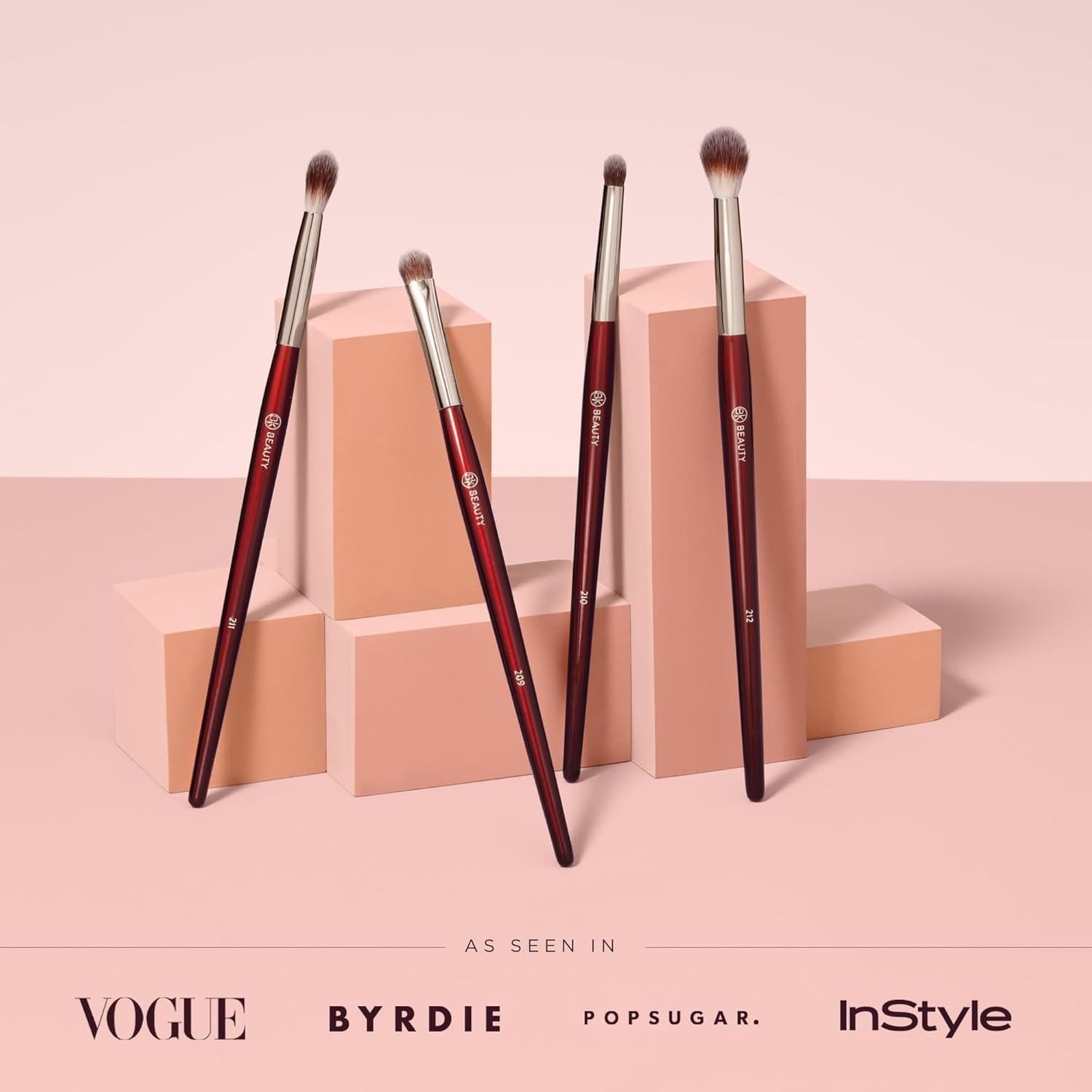 Juego de Brochas para Ojos BK Beauty Core 4 Piezas