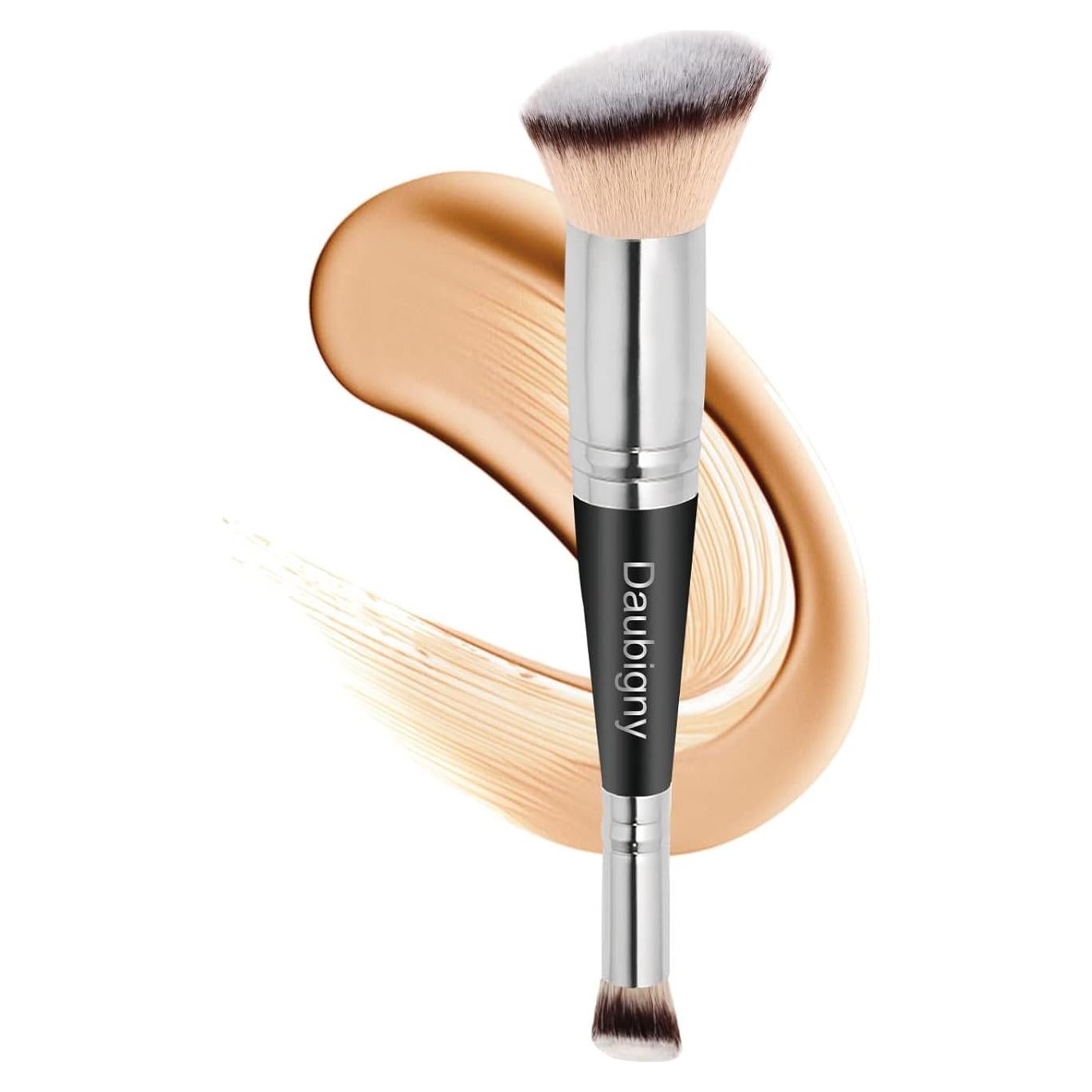 Brocha de Maquillaje Doble Cara Daubigny Angulada Luxe
