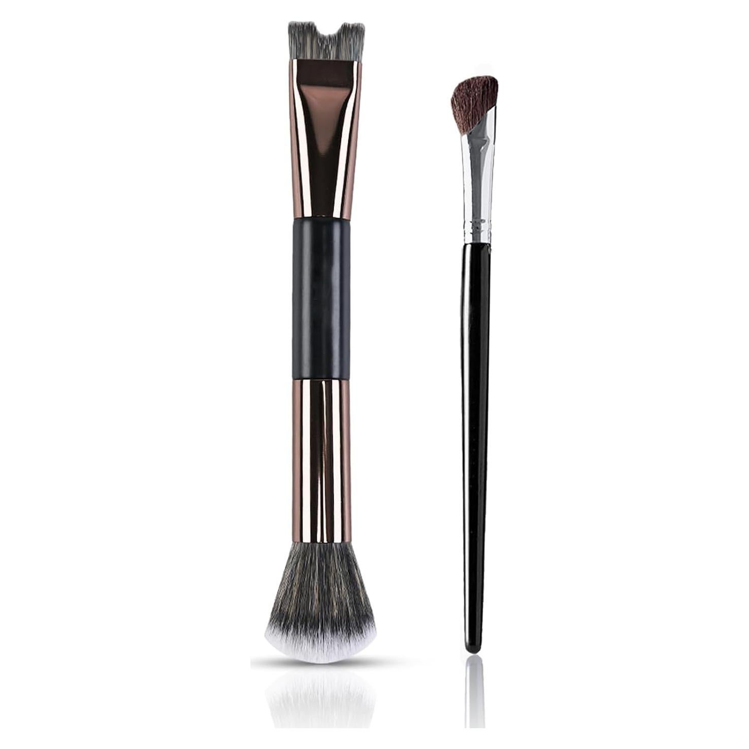 Juego de 2 brochas contorno nariz Yuanxiang 2 en 1