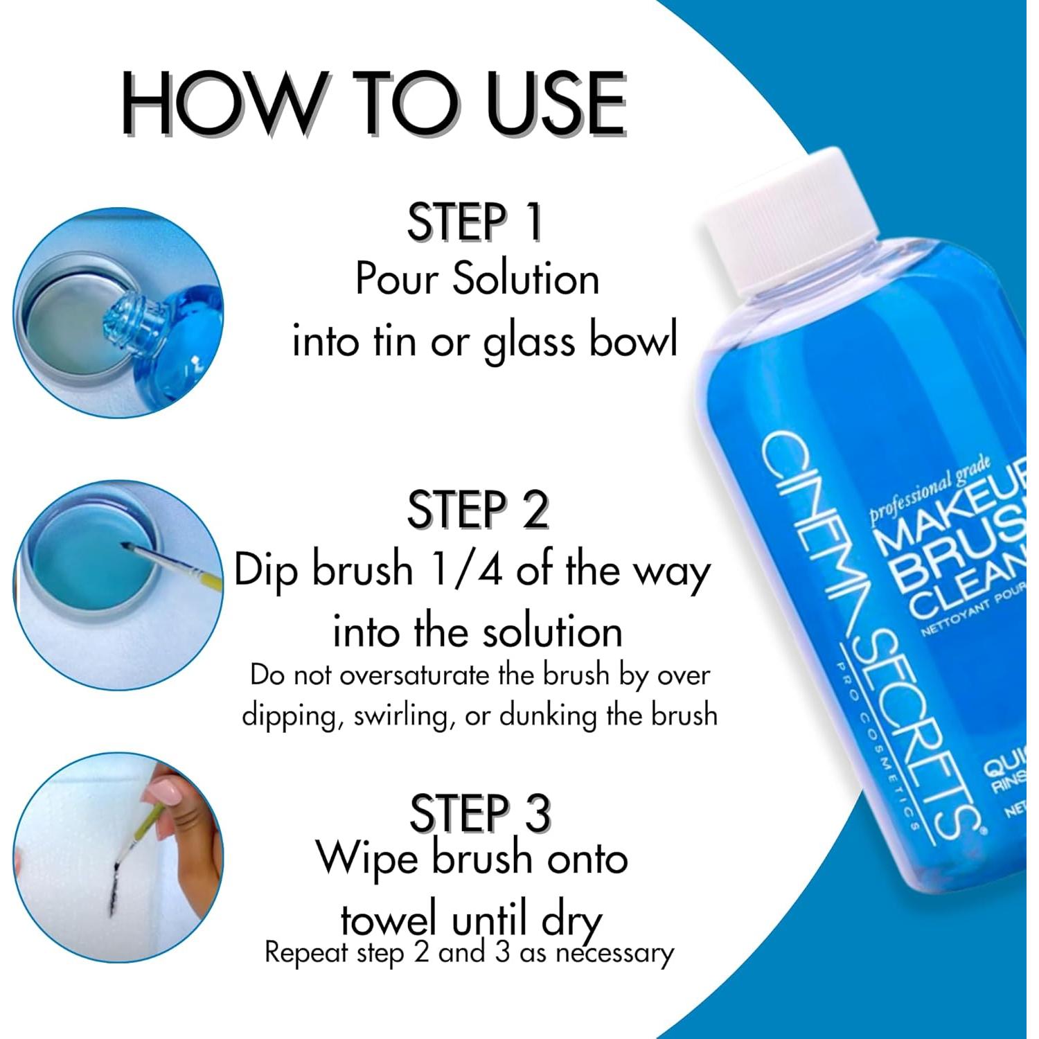 Limpiador de Brochas de Maquillaje Cinema Secrets 236ml