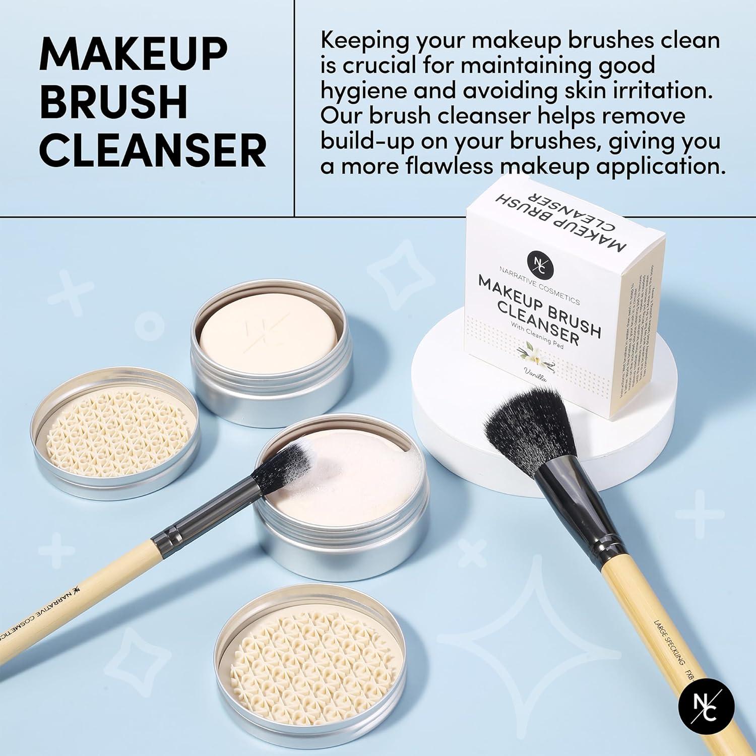 Jabón Limpiador de Brochas de Maquillaje Narrative 69.57 g