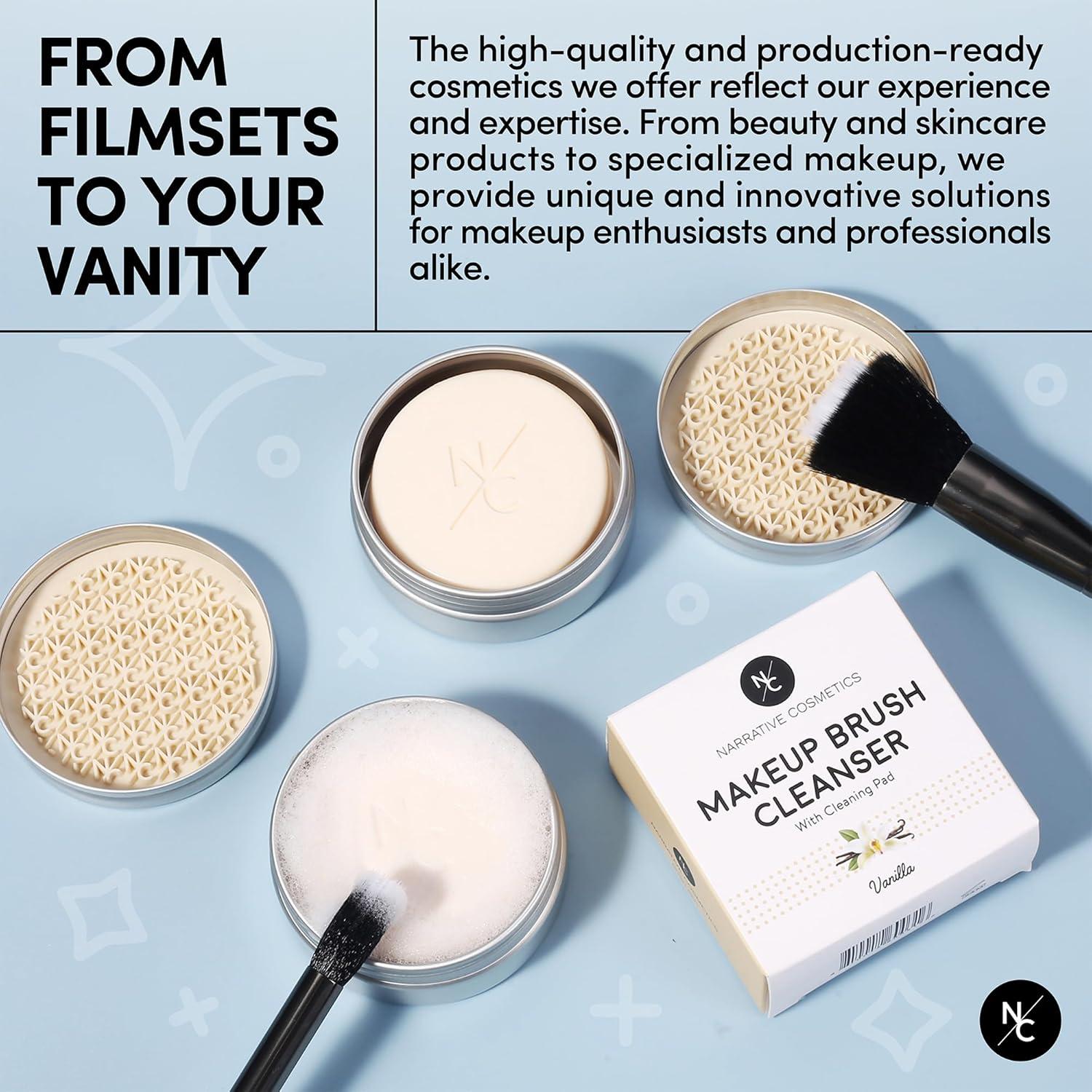 Jabón Limpiador de Brochas de Maquillaje Narrative 69.57 g