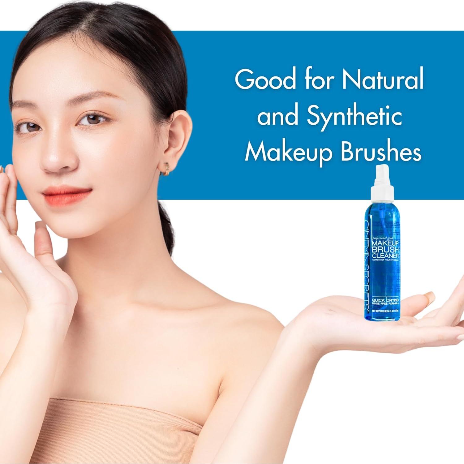 Limpiador de Brochas Cinema Secrets 177 ml Vainilla