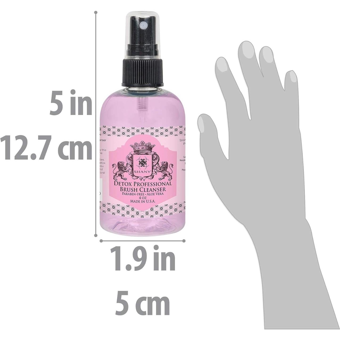 Limpiador de Brochas SHANY DETOX 118 ml - Vegano y Sin Parabenos