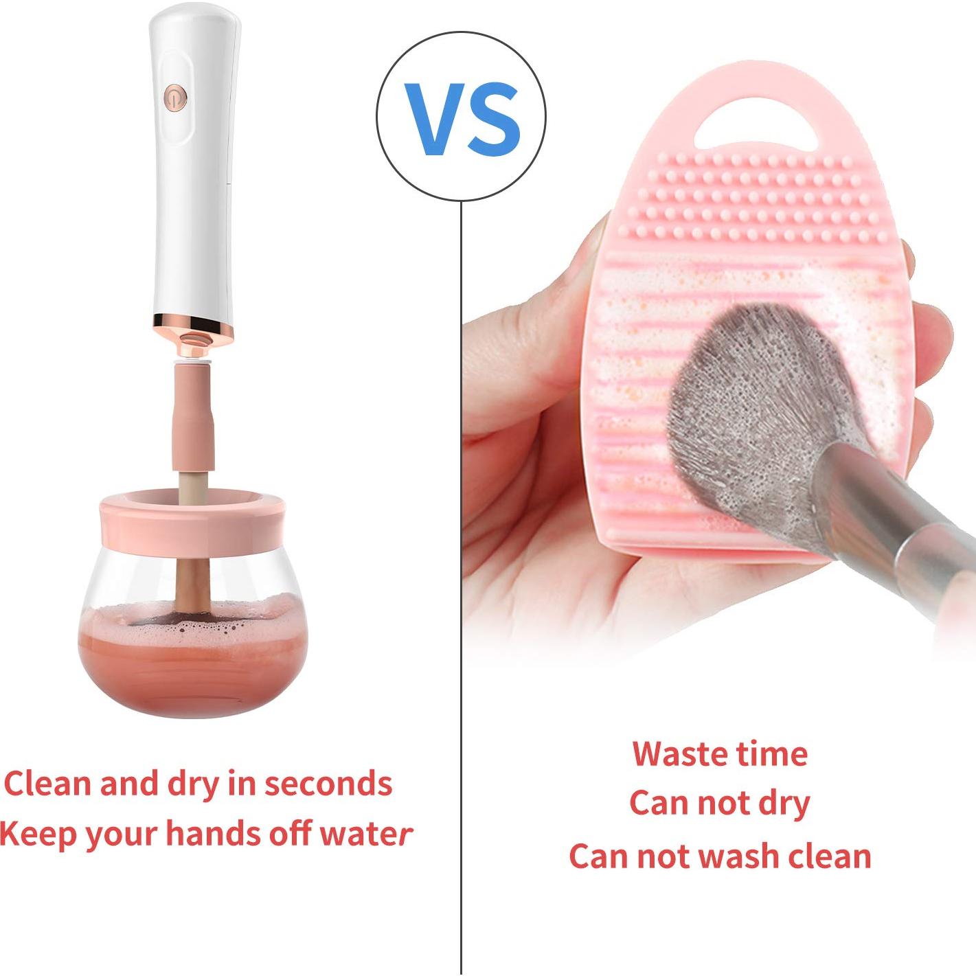 Limpiadora y Secadora de Brochas Senbowe FLOME03 Rosa