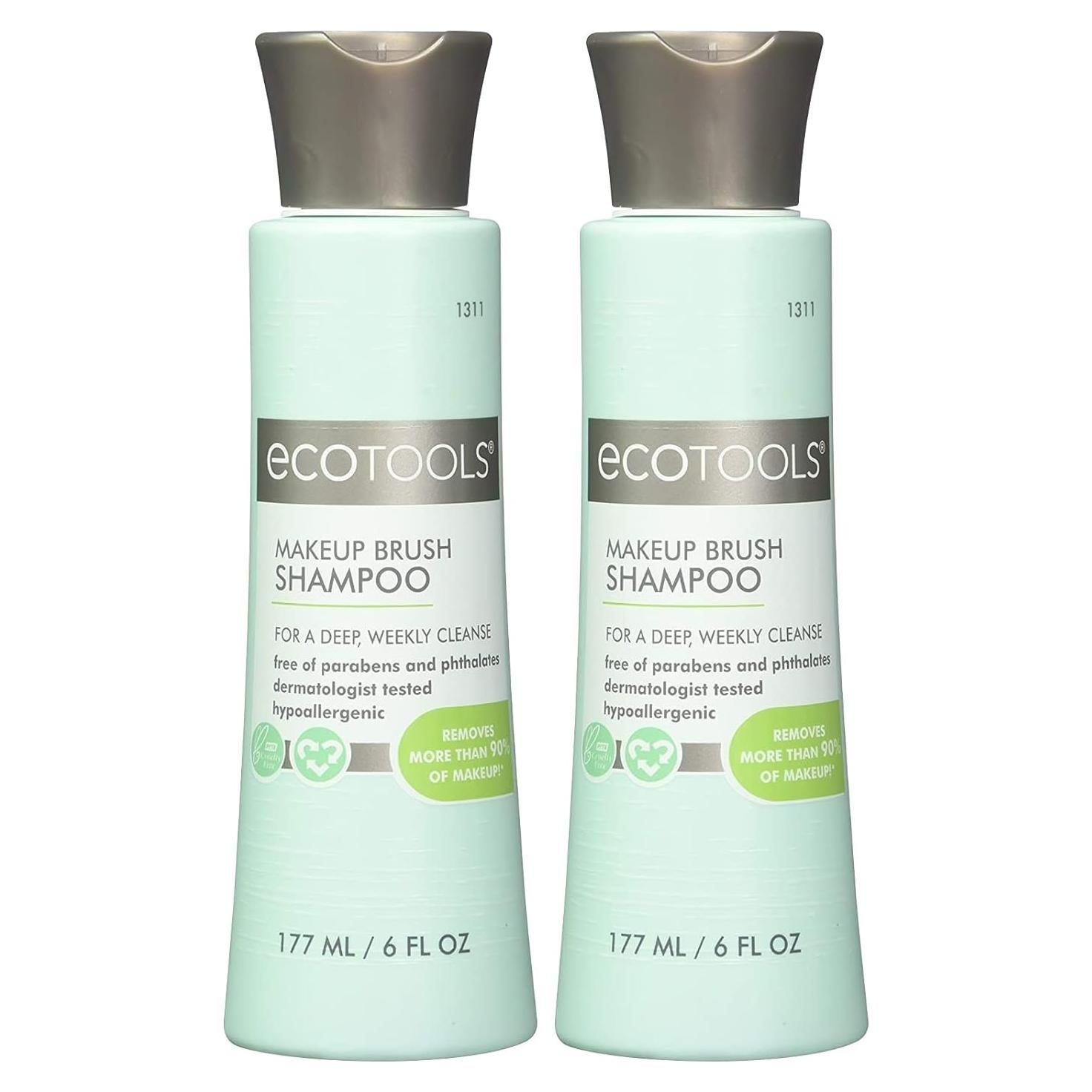 Champú Limpiador de Brochas EcoTools 2x180ml Hipoalergénico