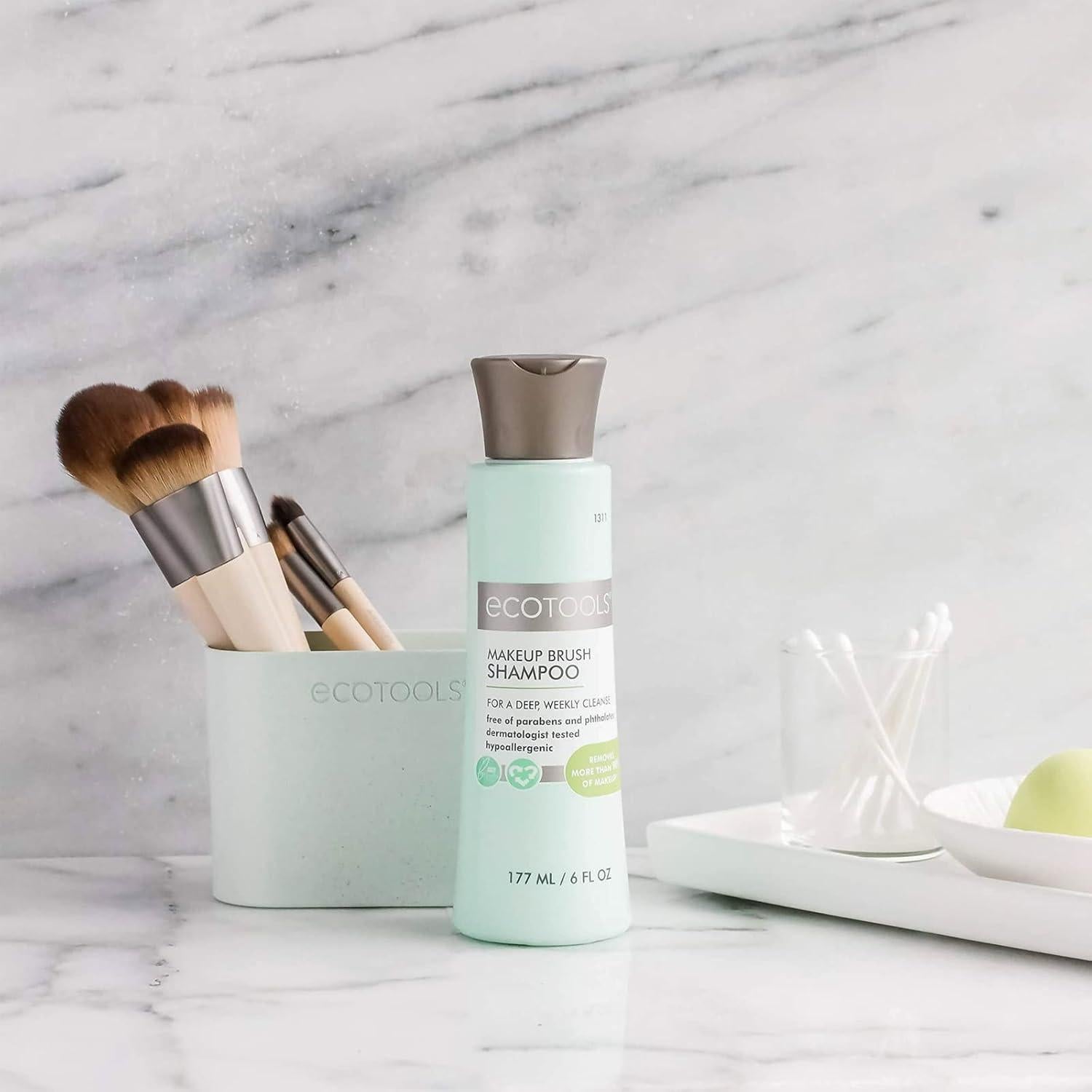 Champú Limpiador de Brochas EcoTools 2x180ml Hipoalergénico
