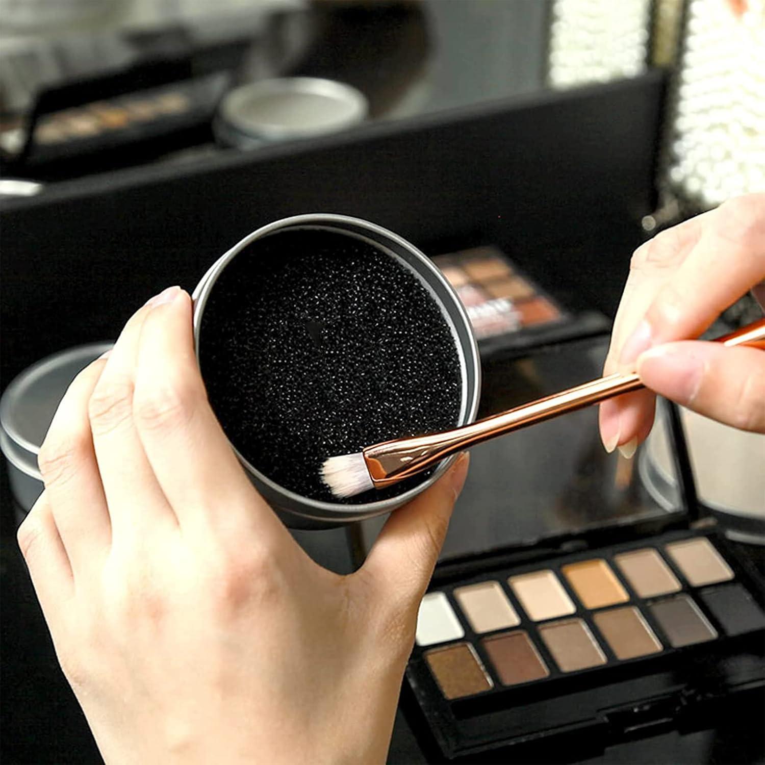 Paquete de 2 Esponjas Limpiadoras VANVENE para Brochas