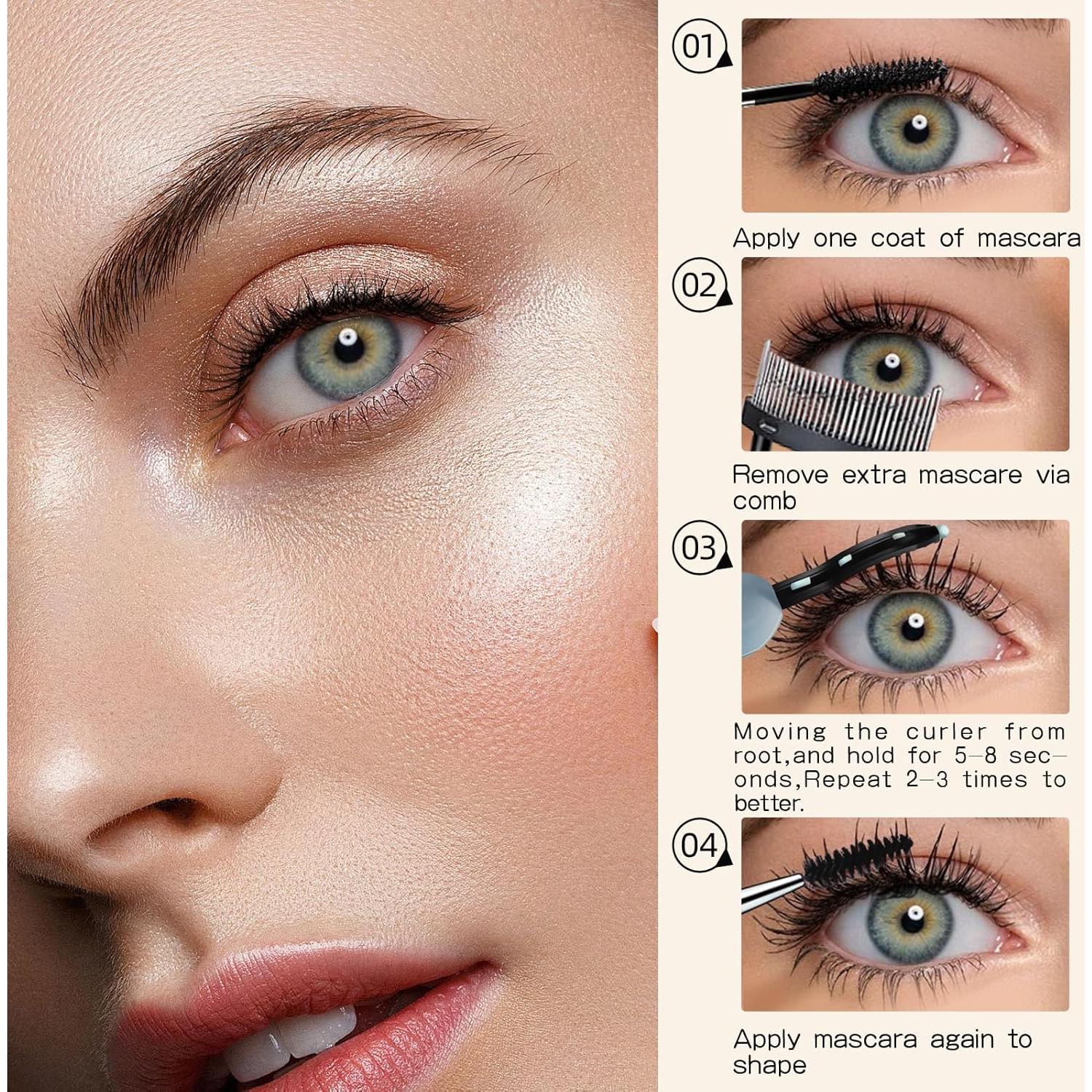 Rizador de Pestañas Calentado ZAPAL Recargable USB-C