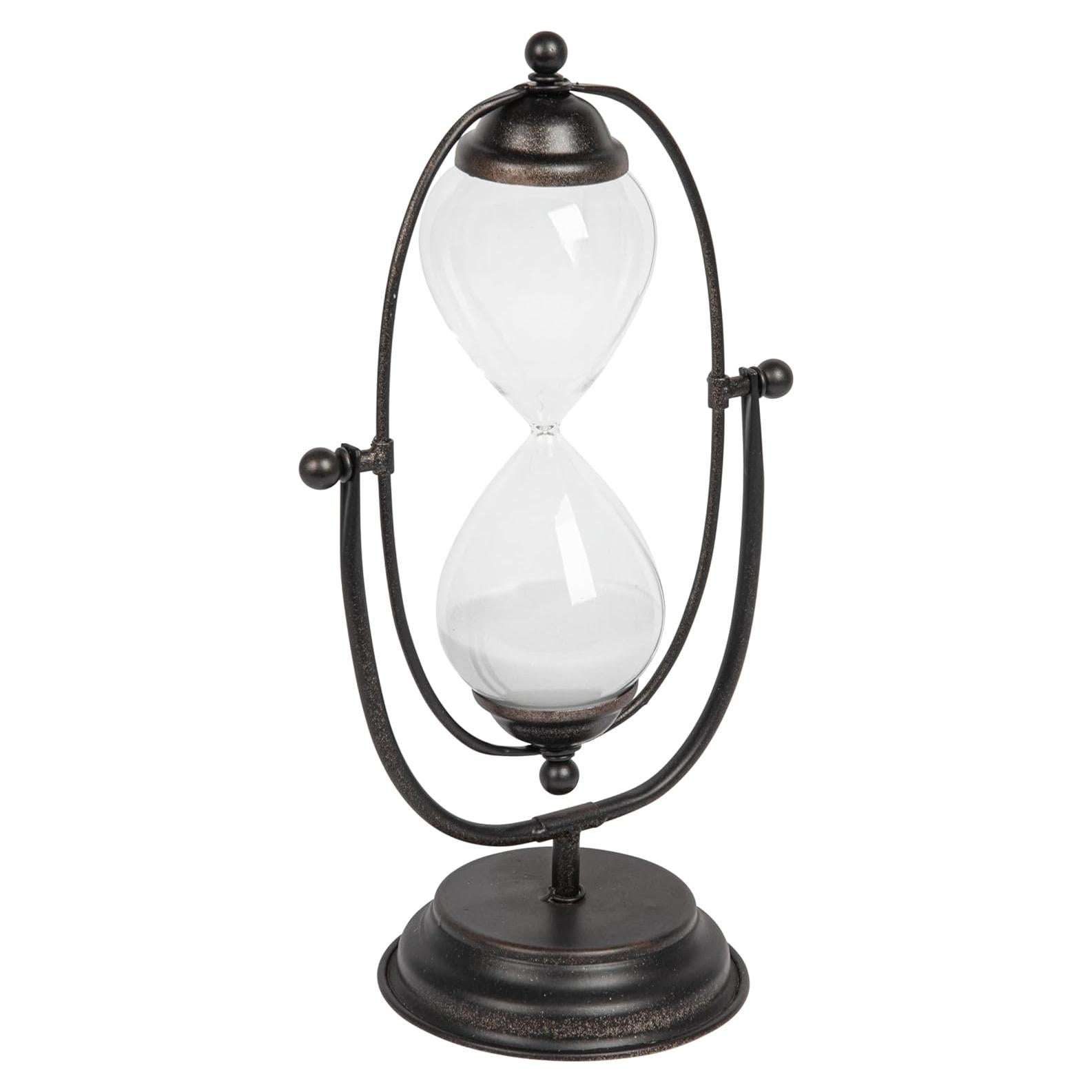 Reloj de Arena Decorativo Creative Co-Op 30 Minutos Óxido