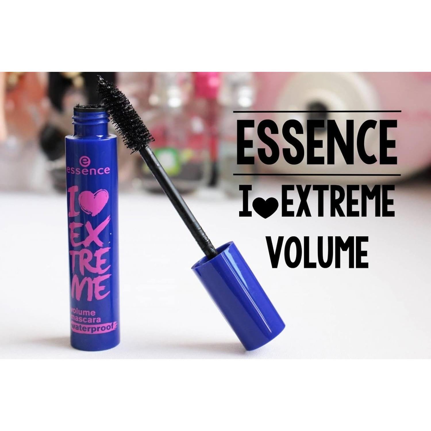 Máscara de Pestañas Essence I Love Extreme Waterproof 31g