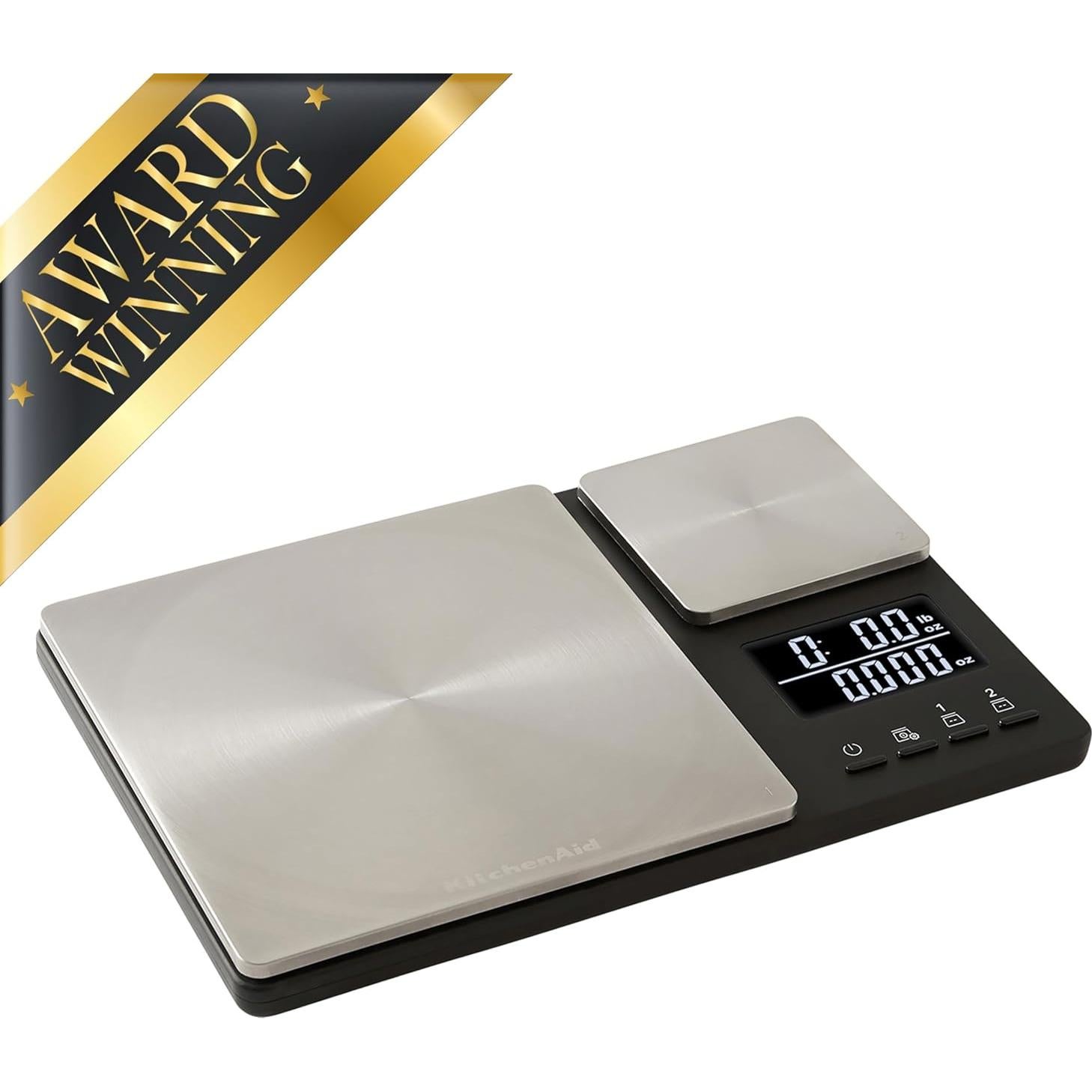 Balanza Digital KitchenAid KQ909 Doble Plataforma 4.99kg