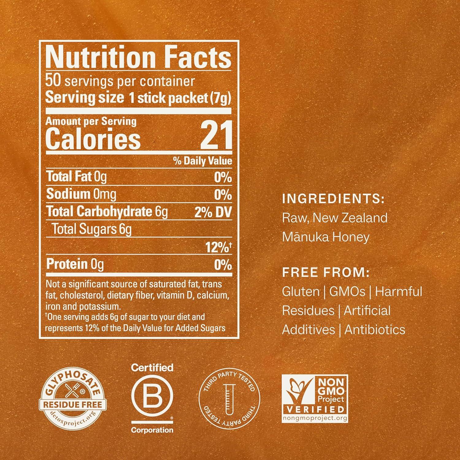 Miel de Manuka Cruda Manukora UMF 20+ MGO 850+ 68g