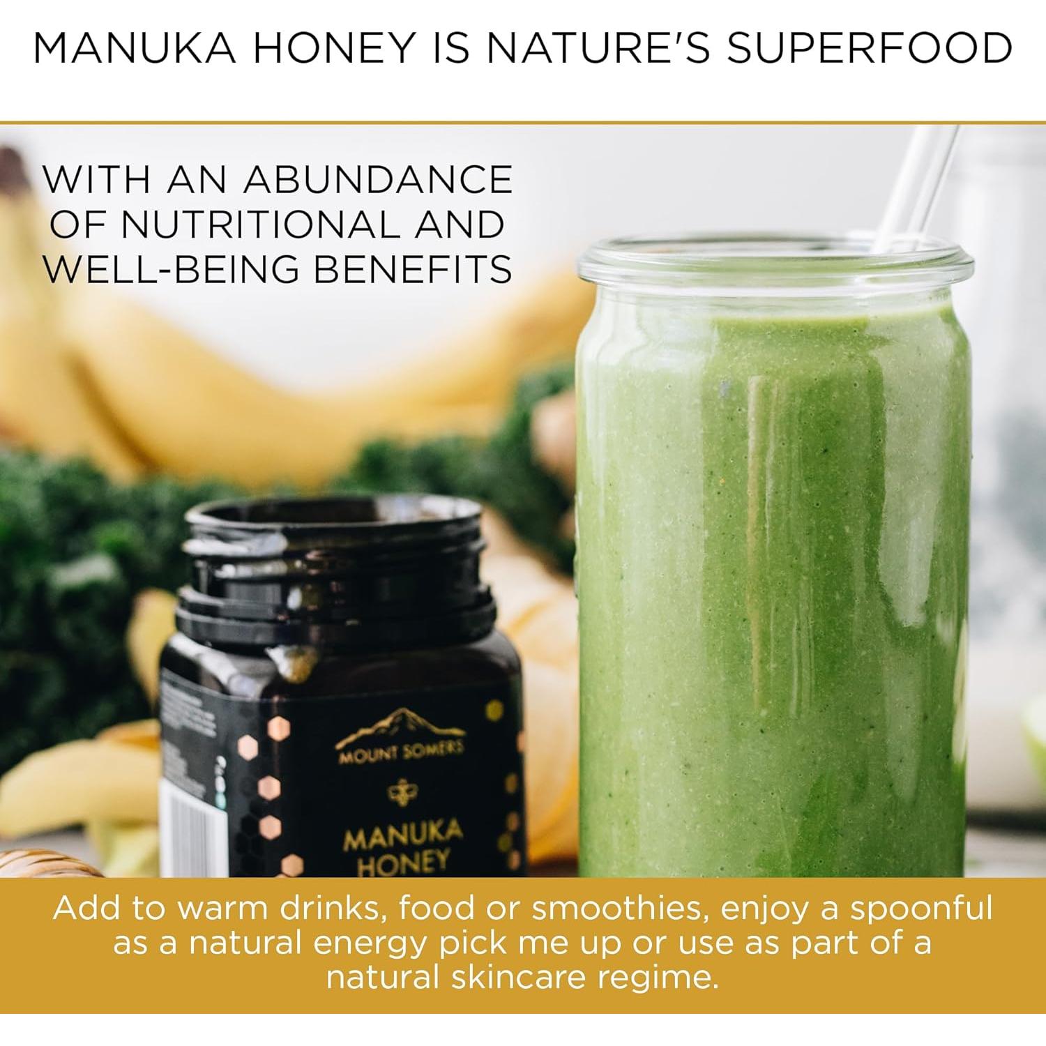 Miel de Manuka Mount Somers UMF 15+ 498 g 100% Pura