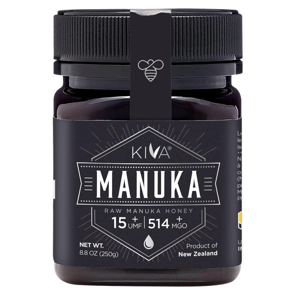 Miel Manuka Cruda Kiva 250g UMF 15+ MGO 514+ Pura Nueva Zelanda
