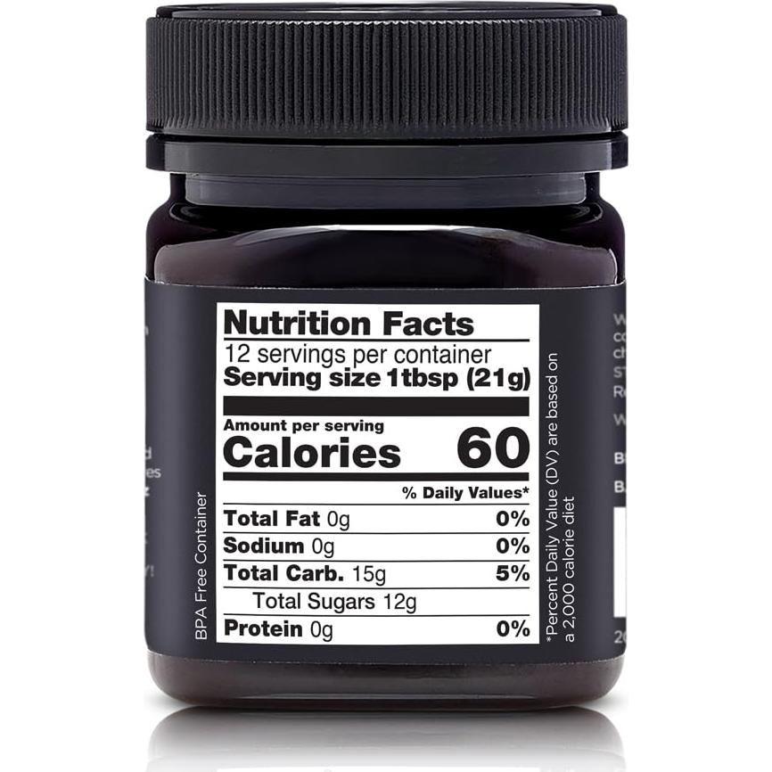 Miel Manuka Cruda Kiva 250g UMF 15+ MGO 514+ Pura Nueva Zelanda