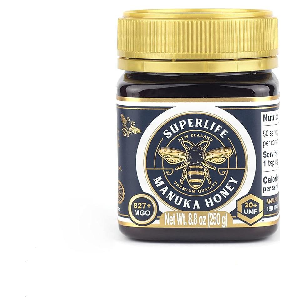 Miel de Manuka SuperLife MGO 829+ 250g Cruda y Pura