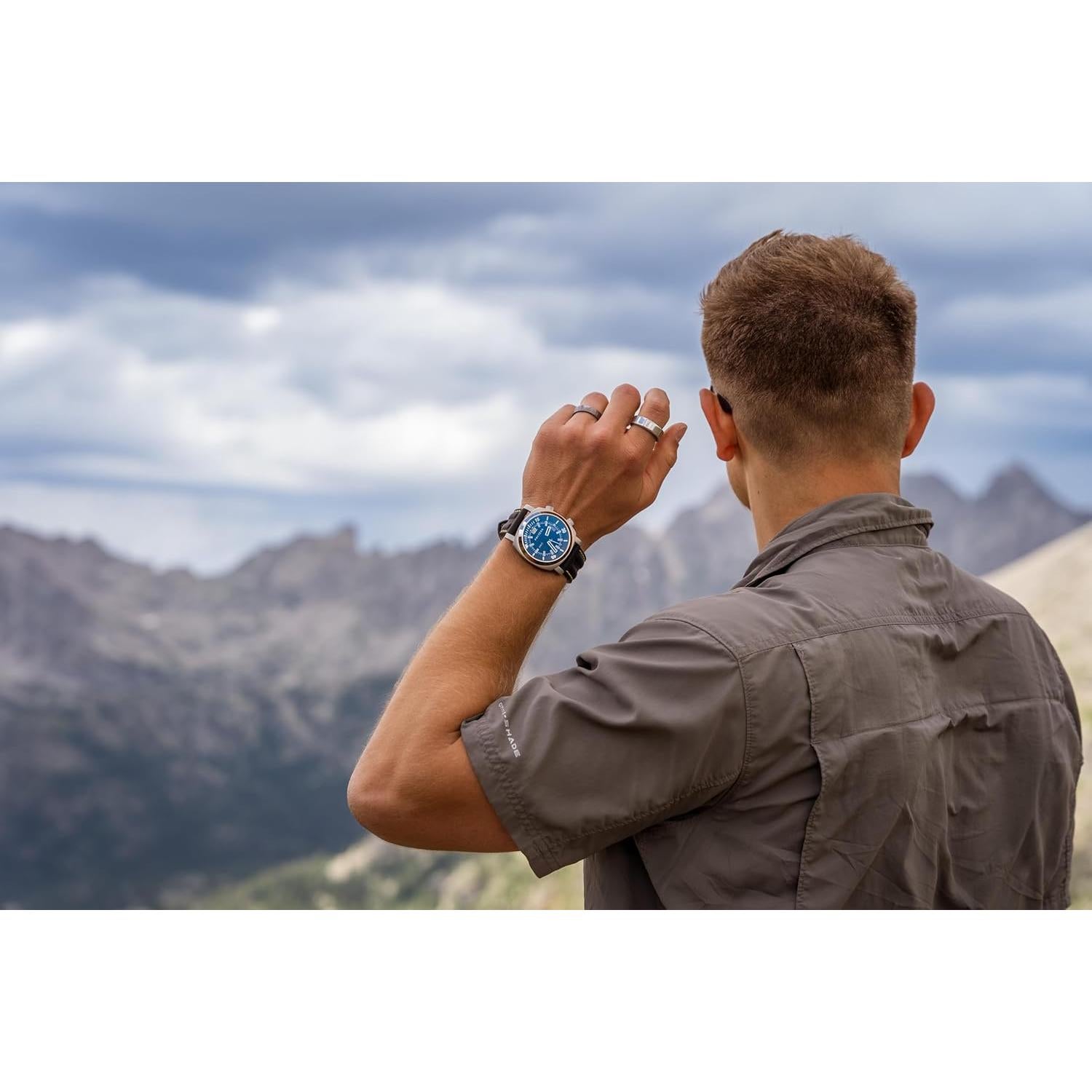 Reloj de buceo Panzera Aquamarine 45D - Acero inoxidable