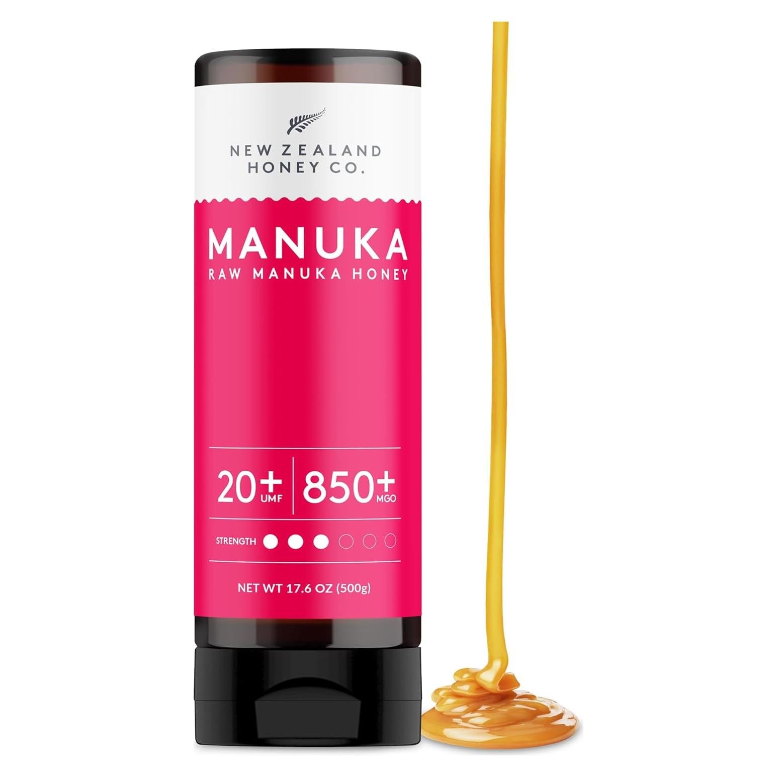 Miel de Manuka Pura UMF 20+ New Zealand Honey Co. 500g